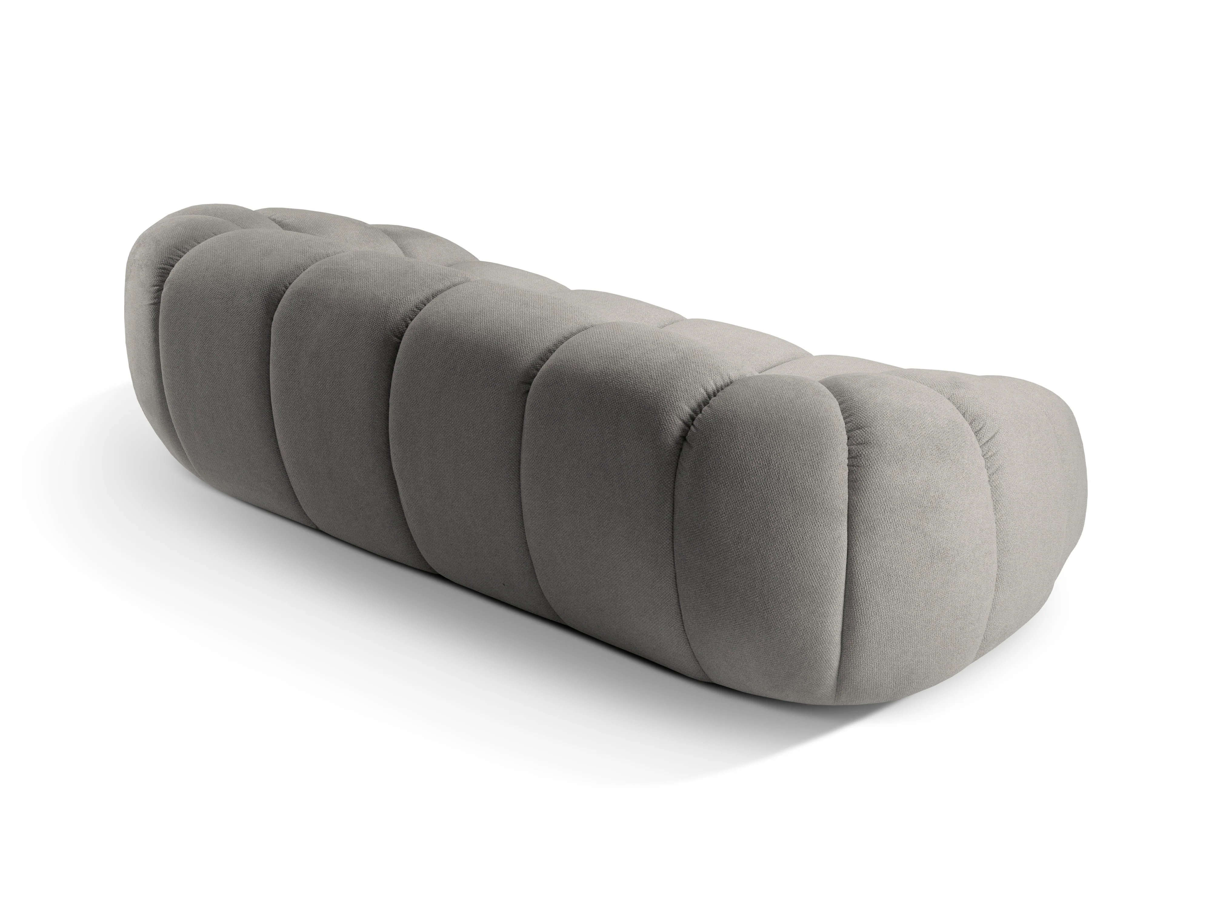 Sofa  3-osobowa DIANA jasnoszary szenil - Image 5