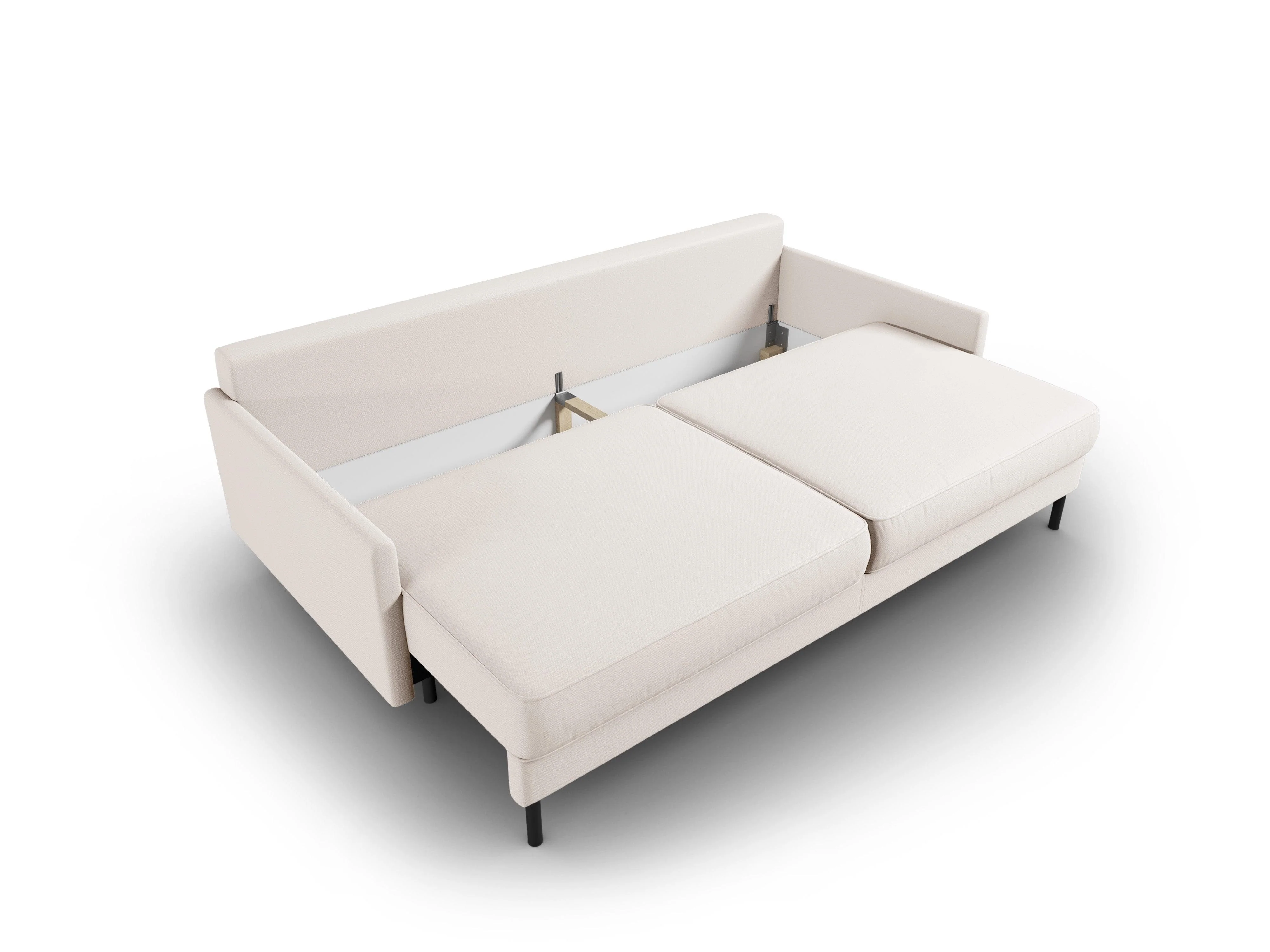 Sofa z funkcją spania SCOTT jasnobeżowy - Image 3