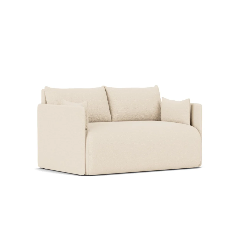 Sofa z funkcją spania 2-osobowa 0FFSET kremowy