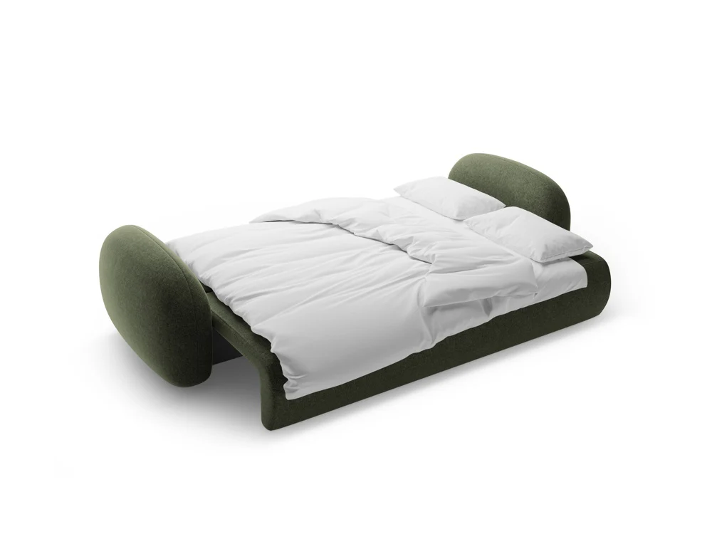 Sofa z funkcją spania 3-osobowa TONALE zielony - Image 4