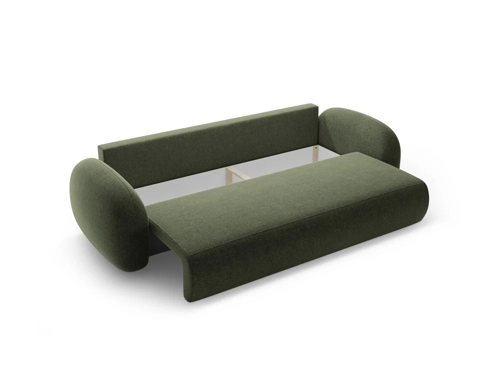 Sofa z funkcją spania 3-osobowa TONALE zielony - Image 5