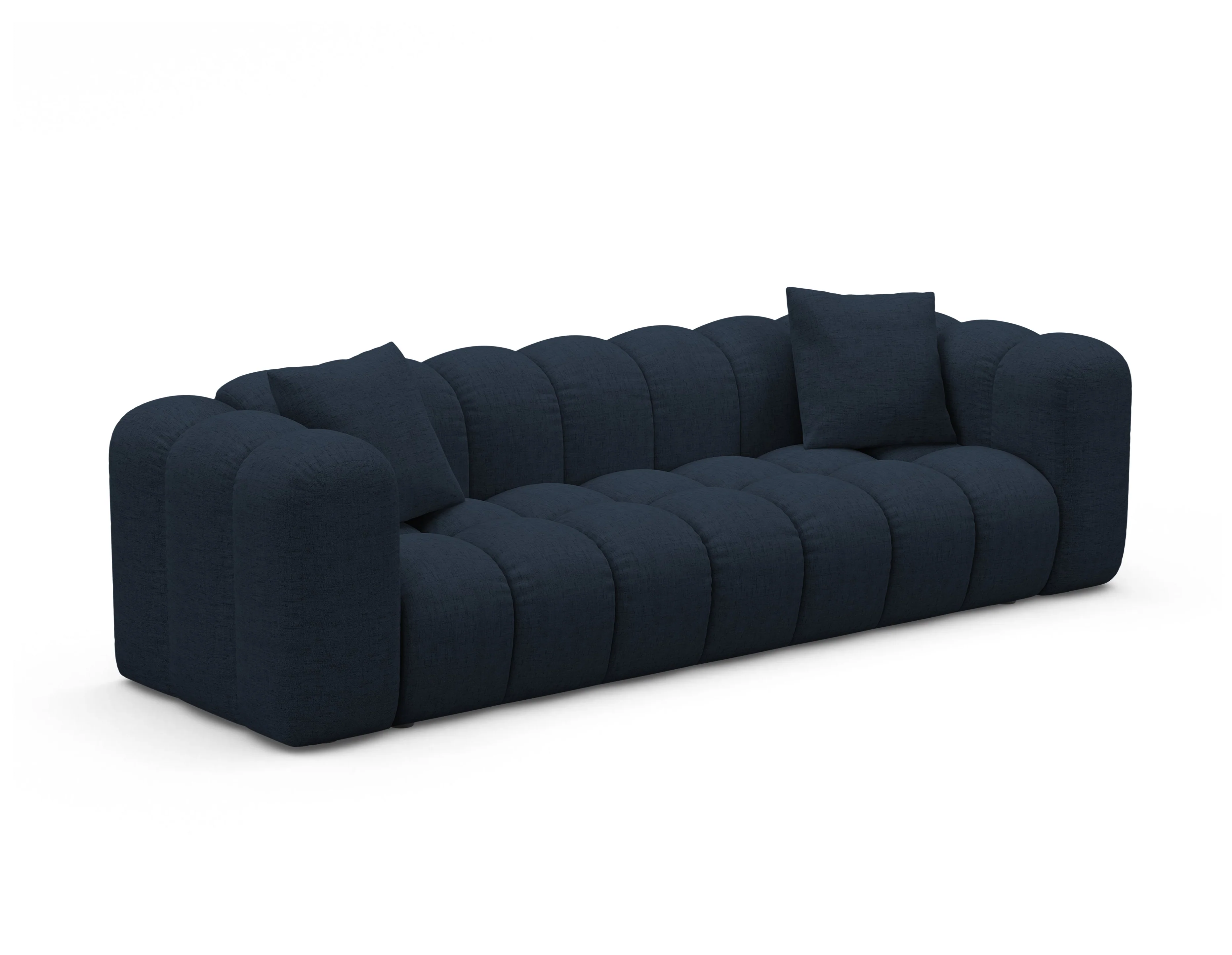 Sofa z funkcją spania ASTRO królewski granatowy szenil