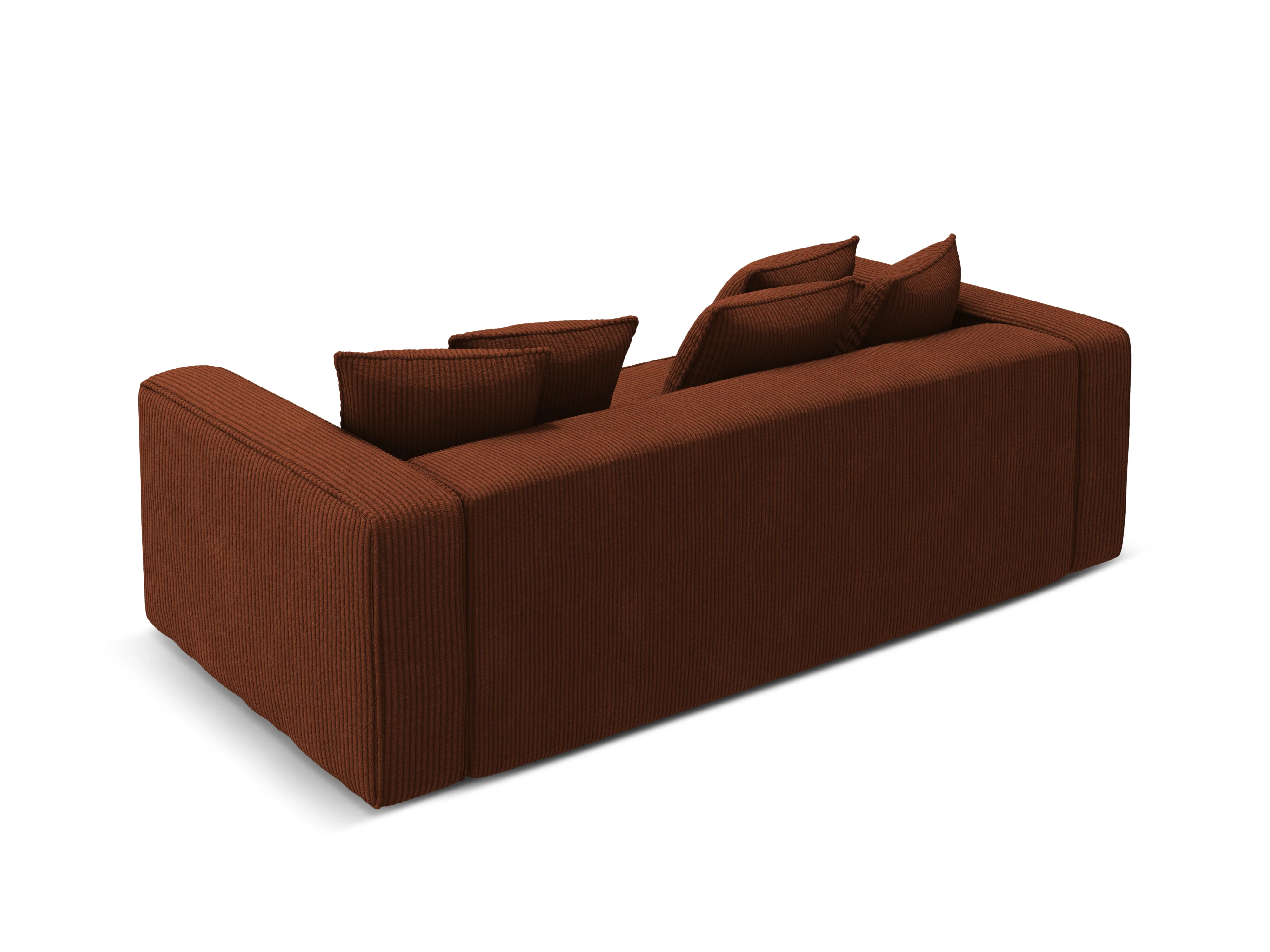 Sofa z funkcją spania RIBES ceglasty sztruks - Image 7