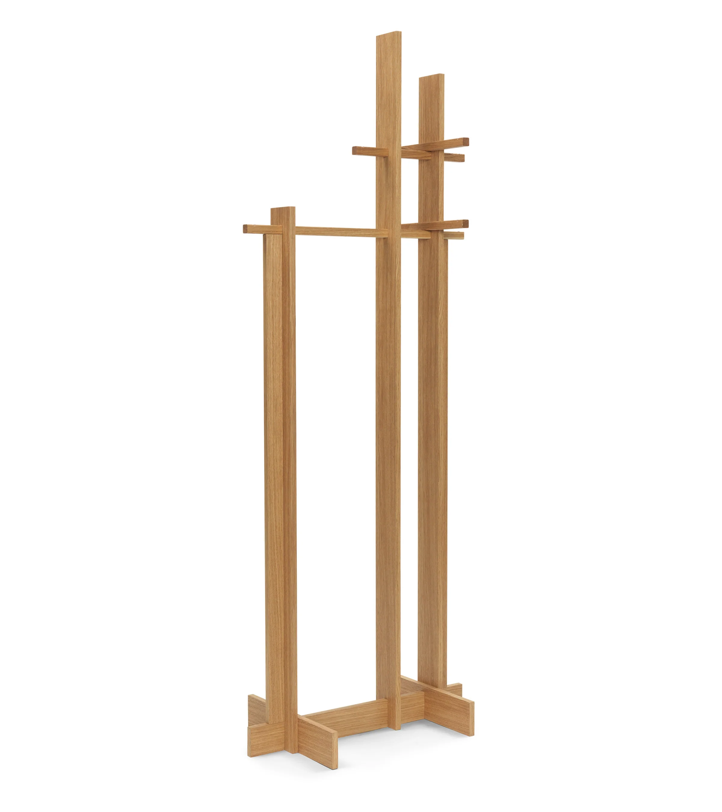 Wieszak na ubrania BRIDGE CLOTHES STAND fornir dębowy - Image 4