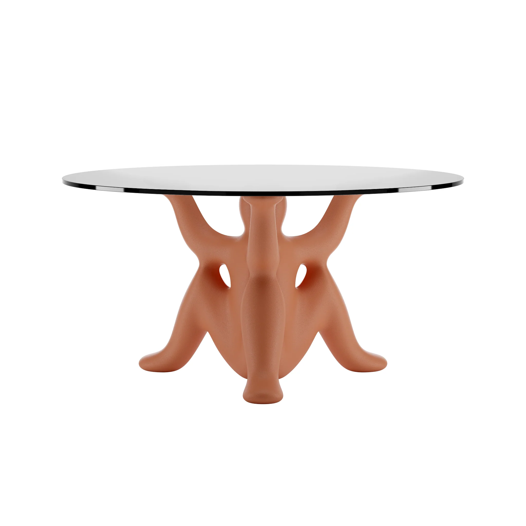 Stół okrągły HELPYOURSELF terakota - Image 4