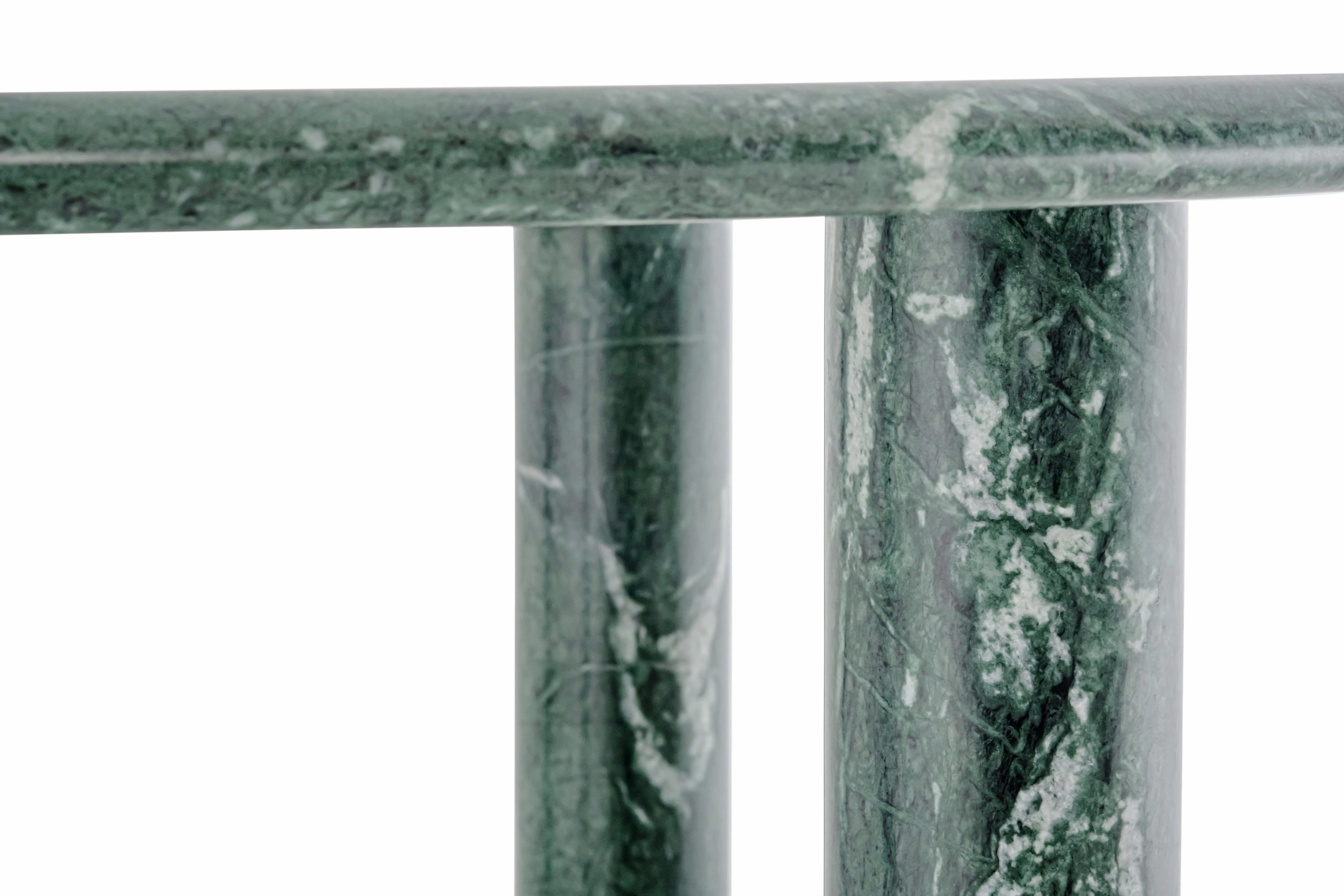 Stół okrągły PAUL - LIMITED EDITION zielony marmur - Image 8