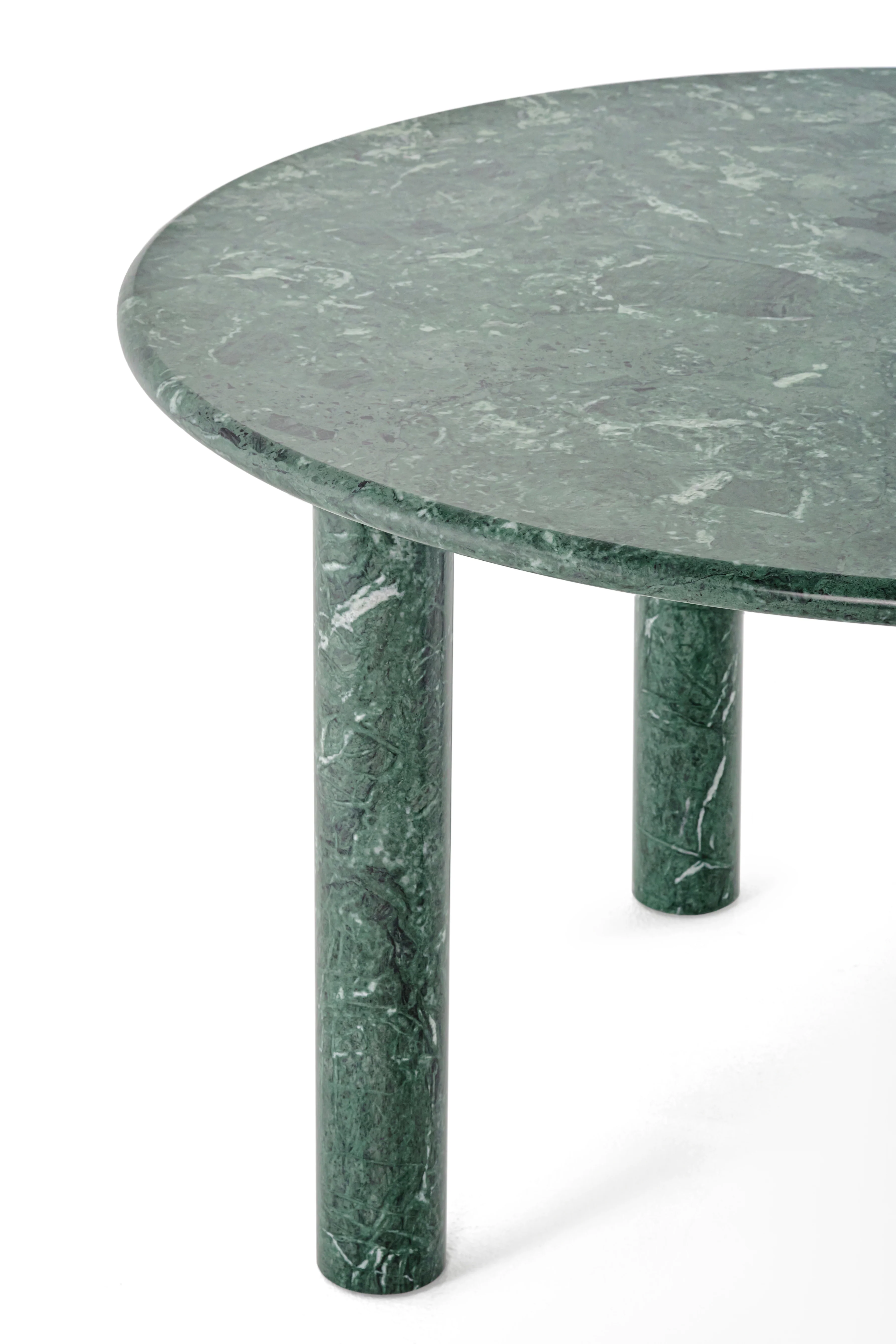Stół okrągły PAUL - LIMITED EDITION zielony marmur - Image 9