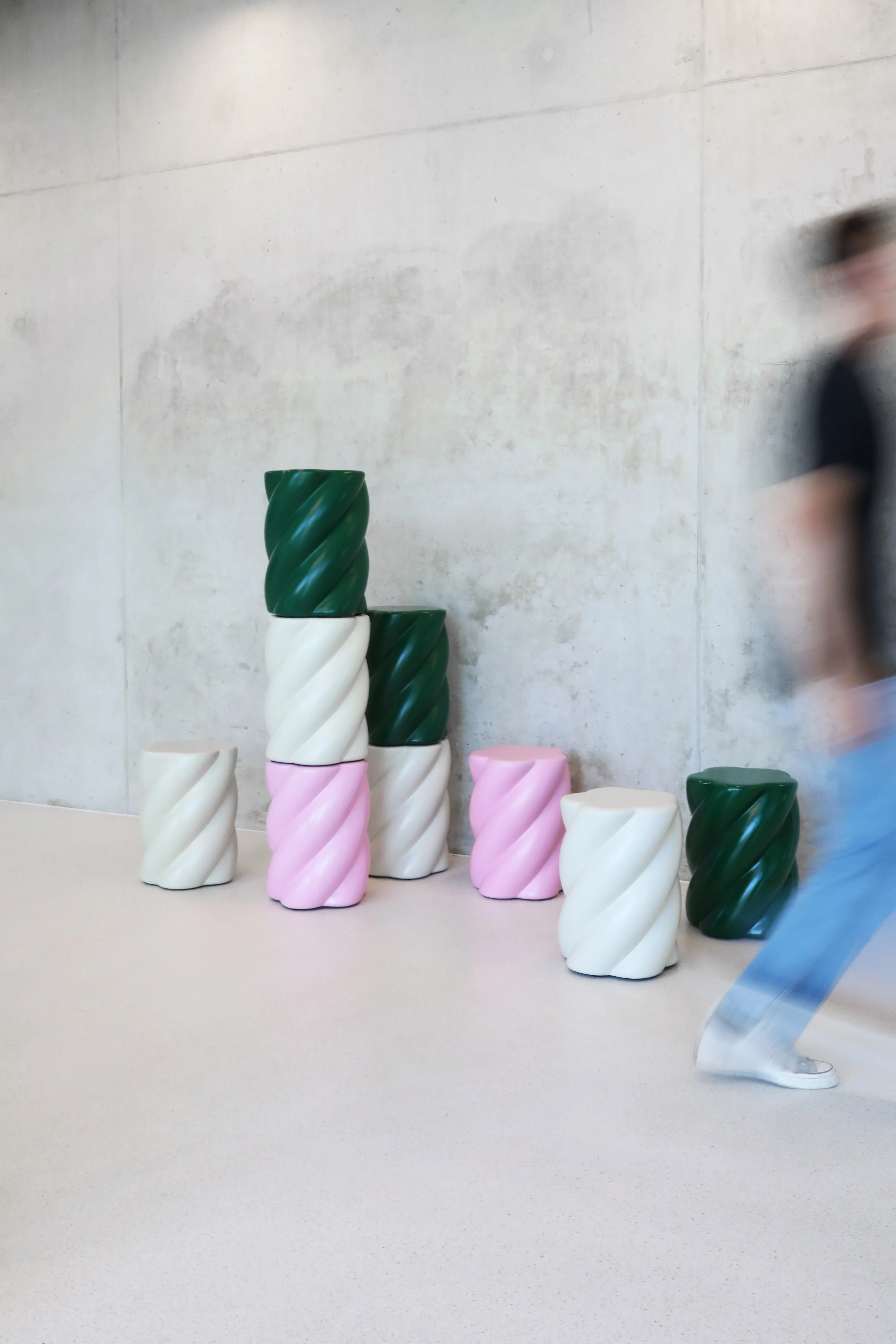 Stołek MARSHMALLOW różowy - Image 3