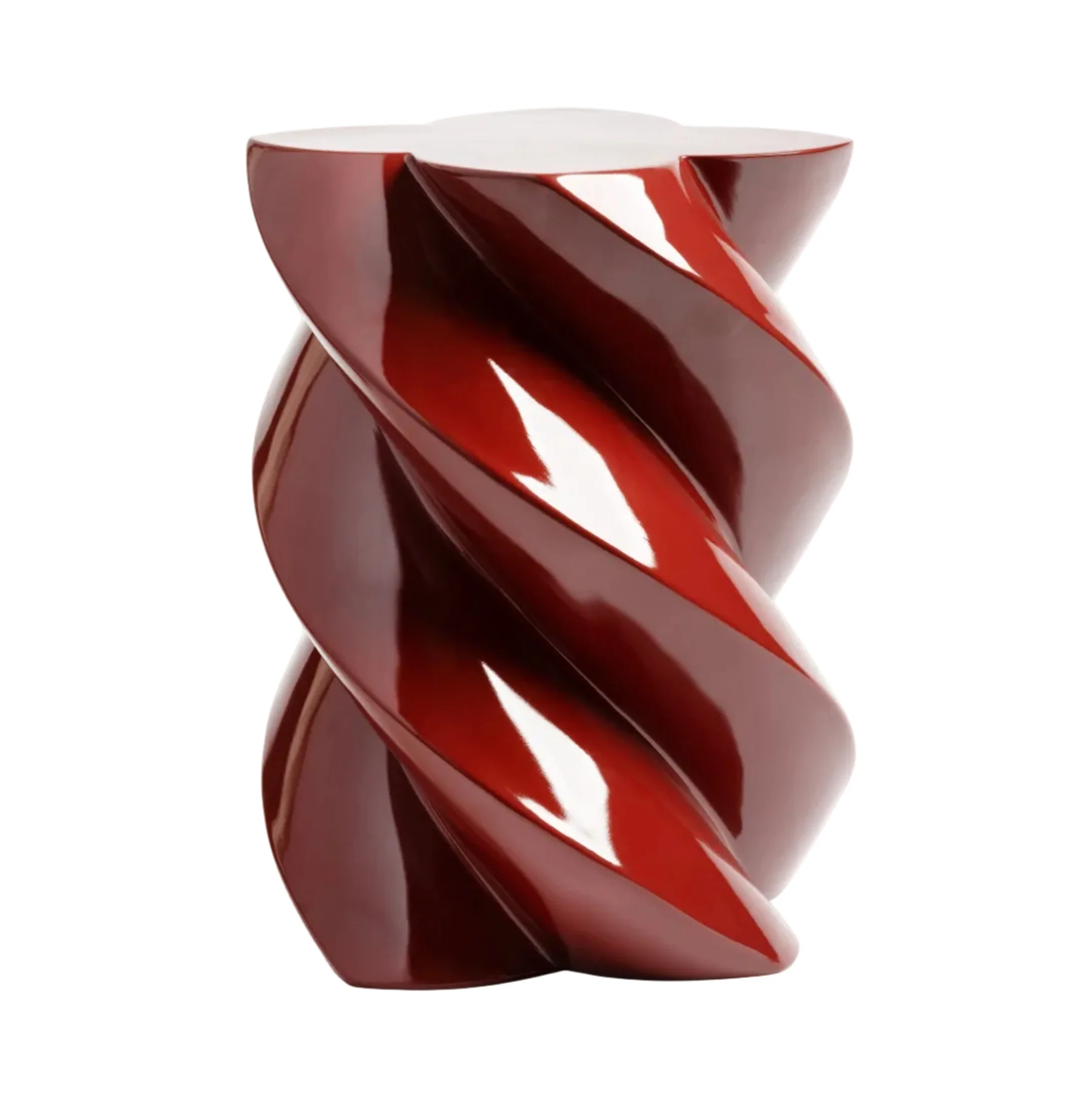 Stolik boczny MARSHMALLOW burgundowy