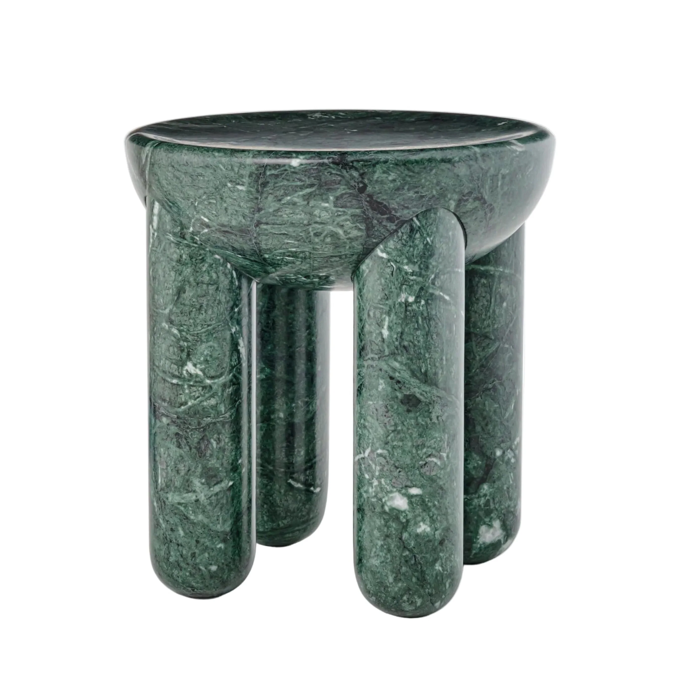 Stolik kawowy FREYJA 3 - NUMBERED EDITION zielony marmur