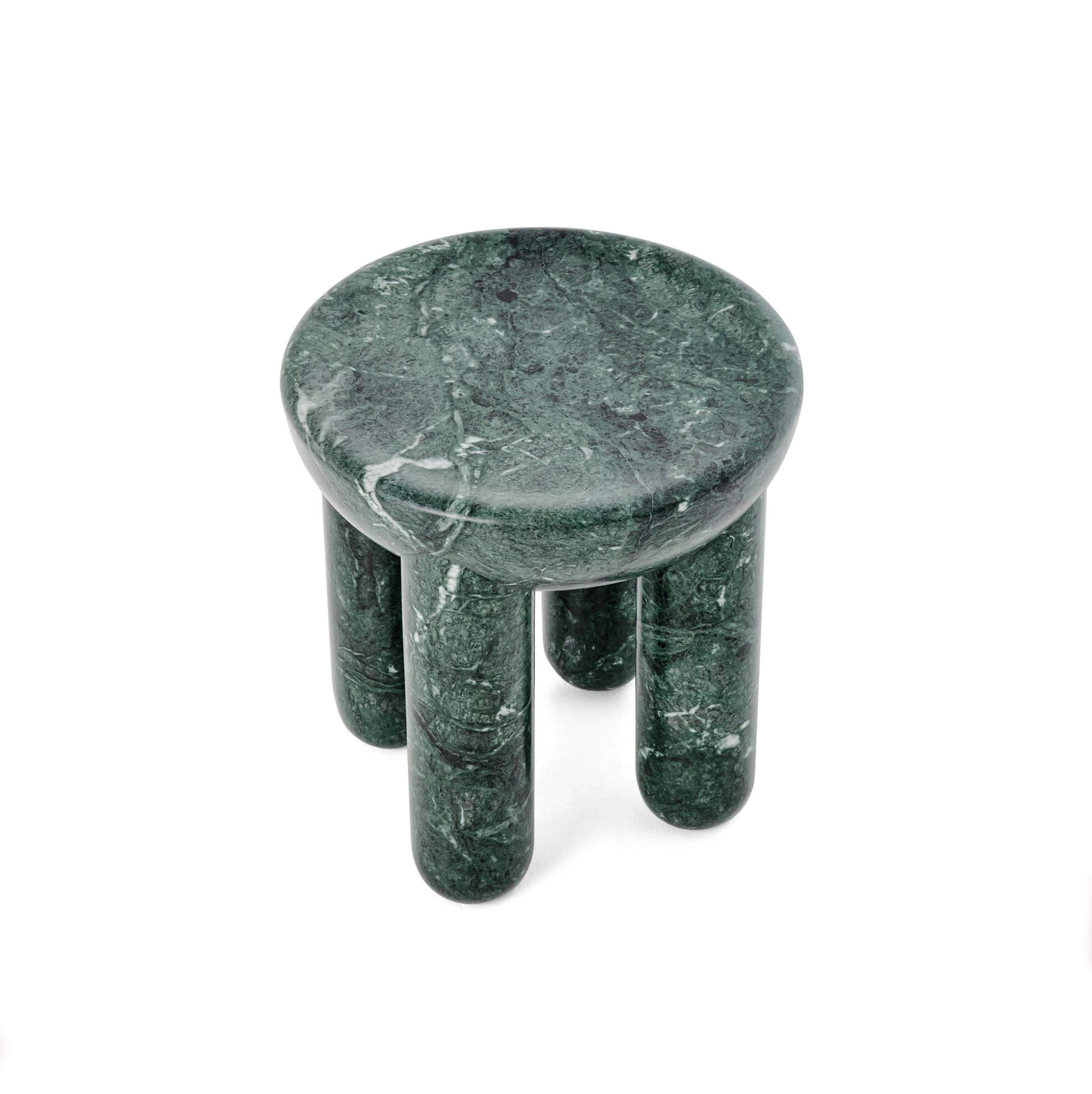 Stolik kawowy FREYJA 3 - NUMBERED EDITION zielony marmur - Image 6