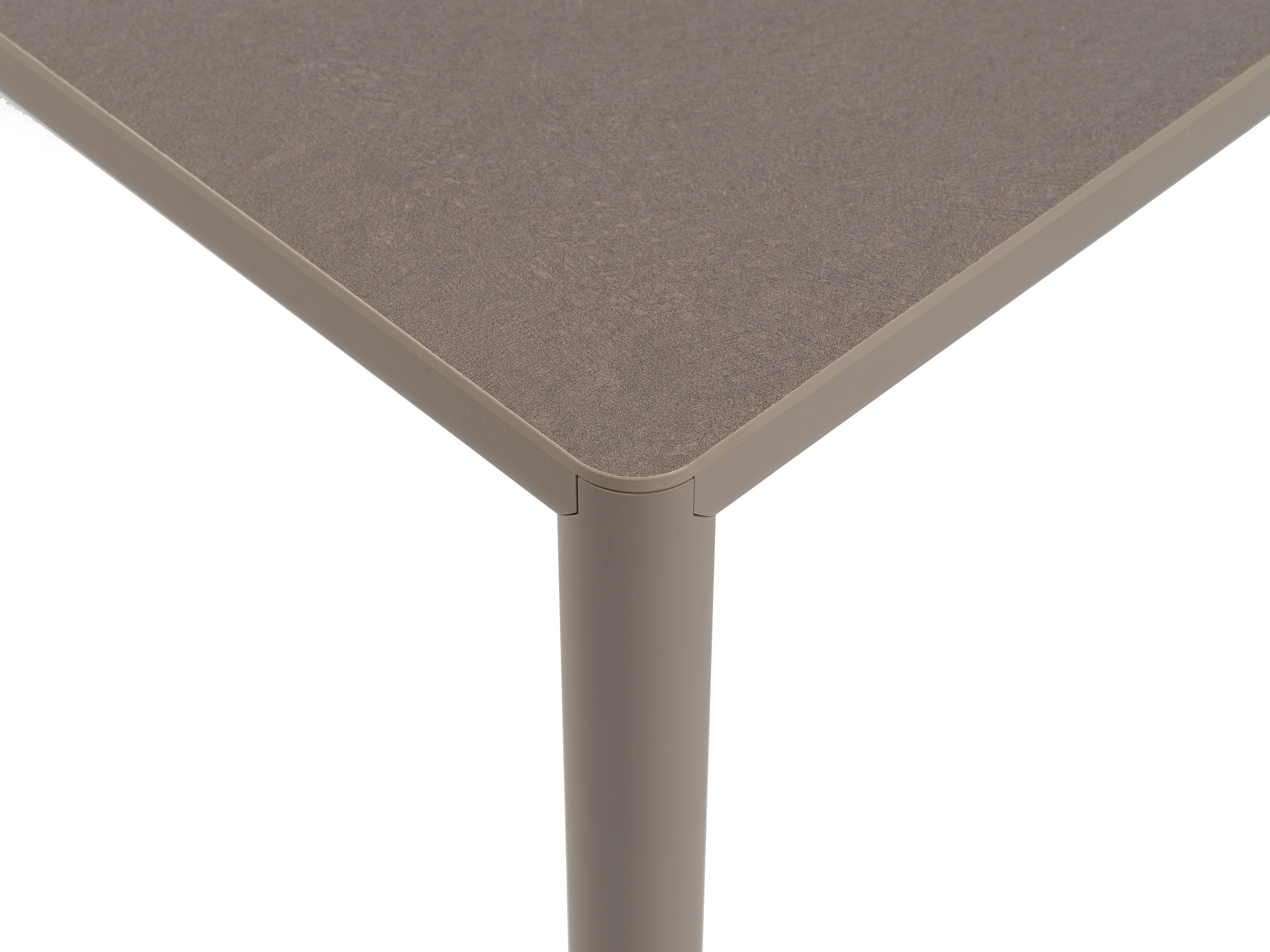 Stolik zewnętrzny kwadratowy PIAVE HIGH taupe - Image 3