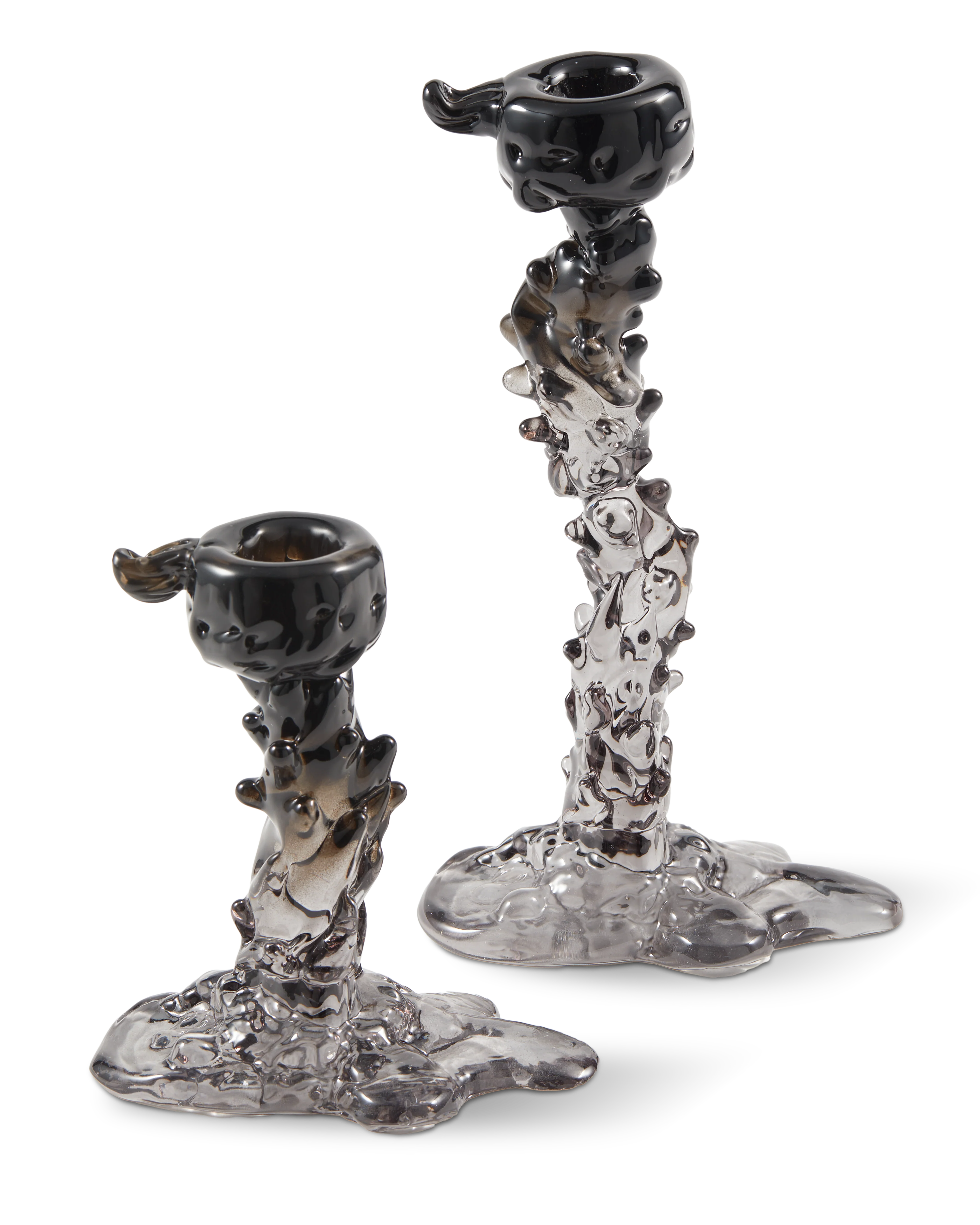 Świecznik GLASS DRIP czarny - Image 9