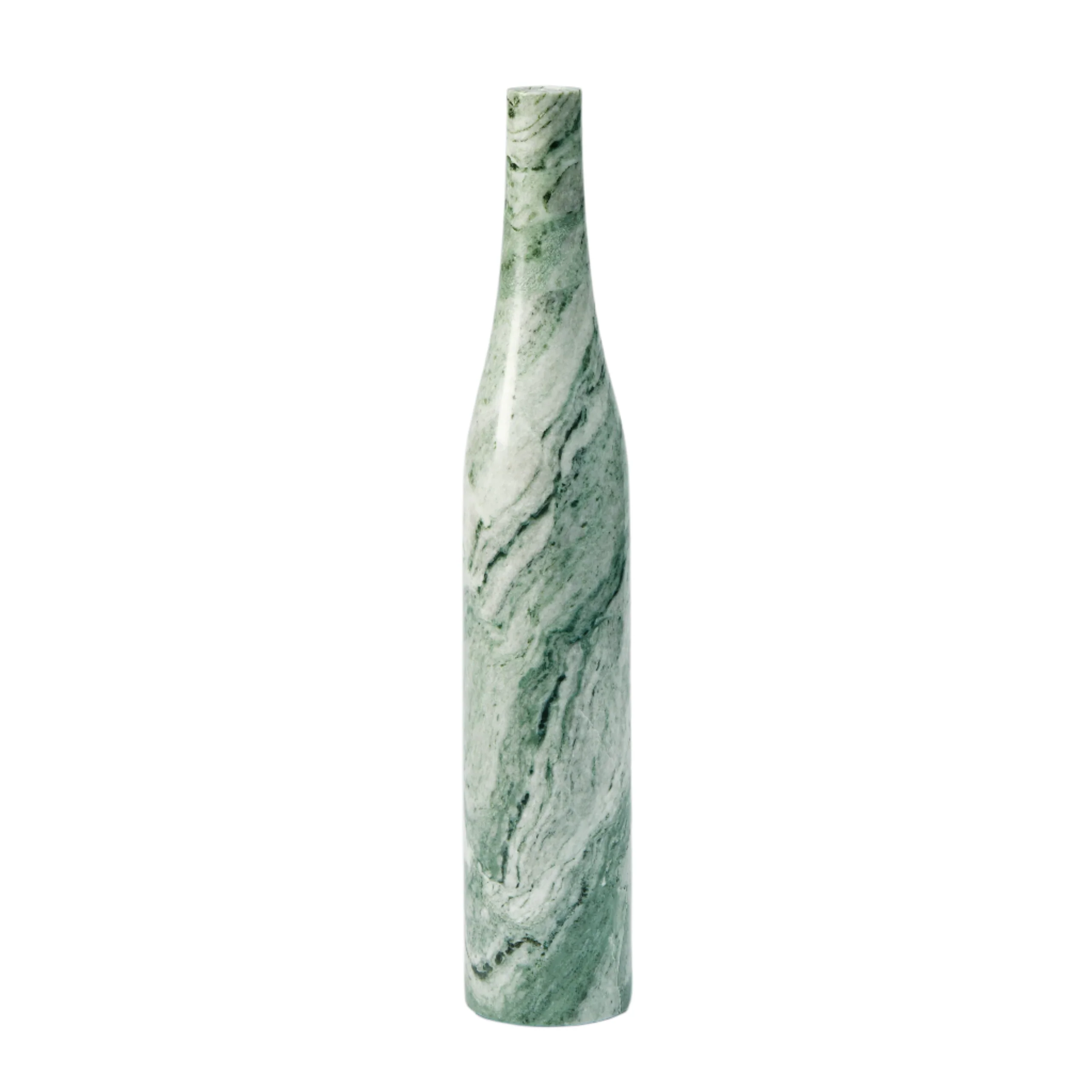 Świecznik HERITAGE BOTTLE ciemnozielony marmur - Image 3