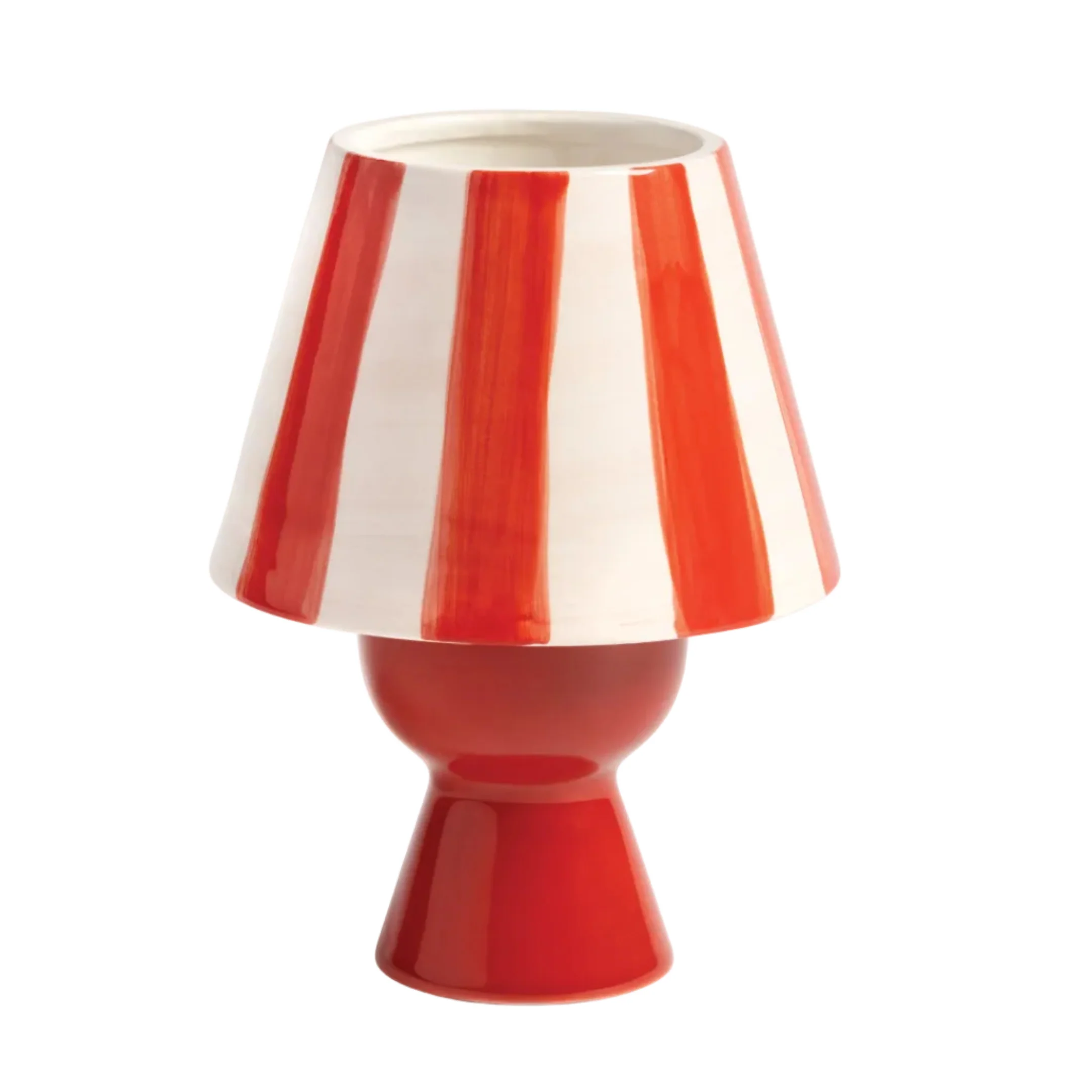 Świecznik na tealight CANTINE czerwony z białym
