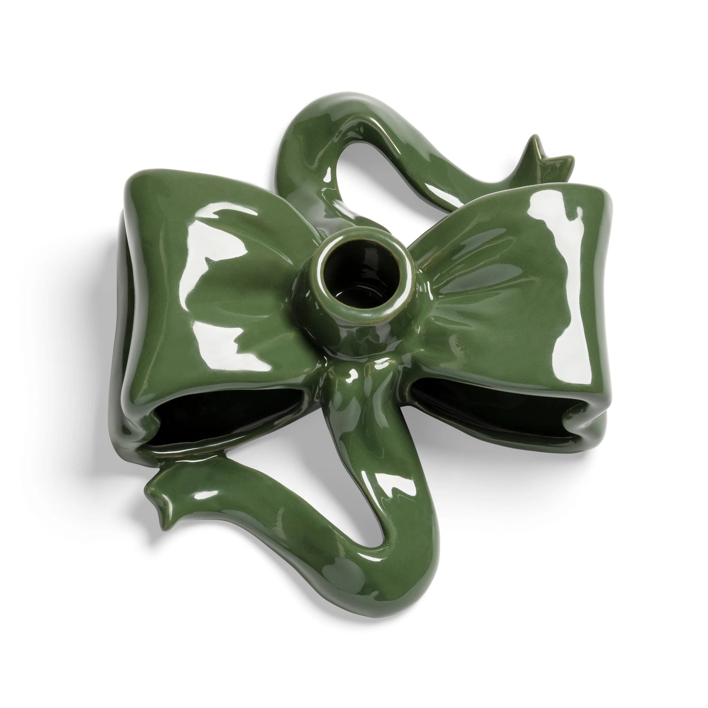 Świecznik RIBBON zielony - Image 5