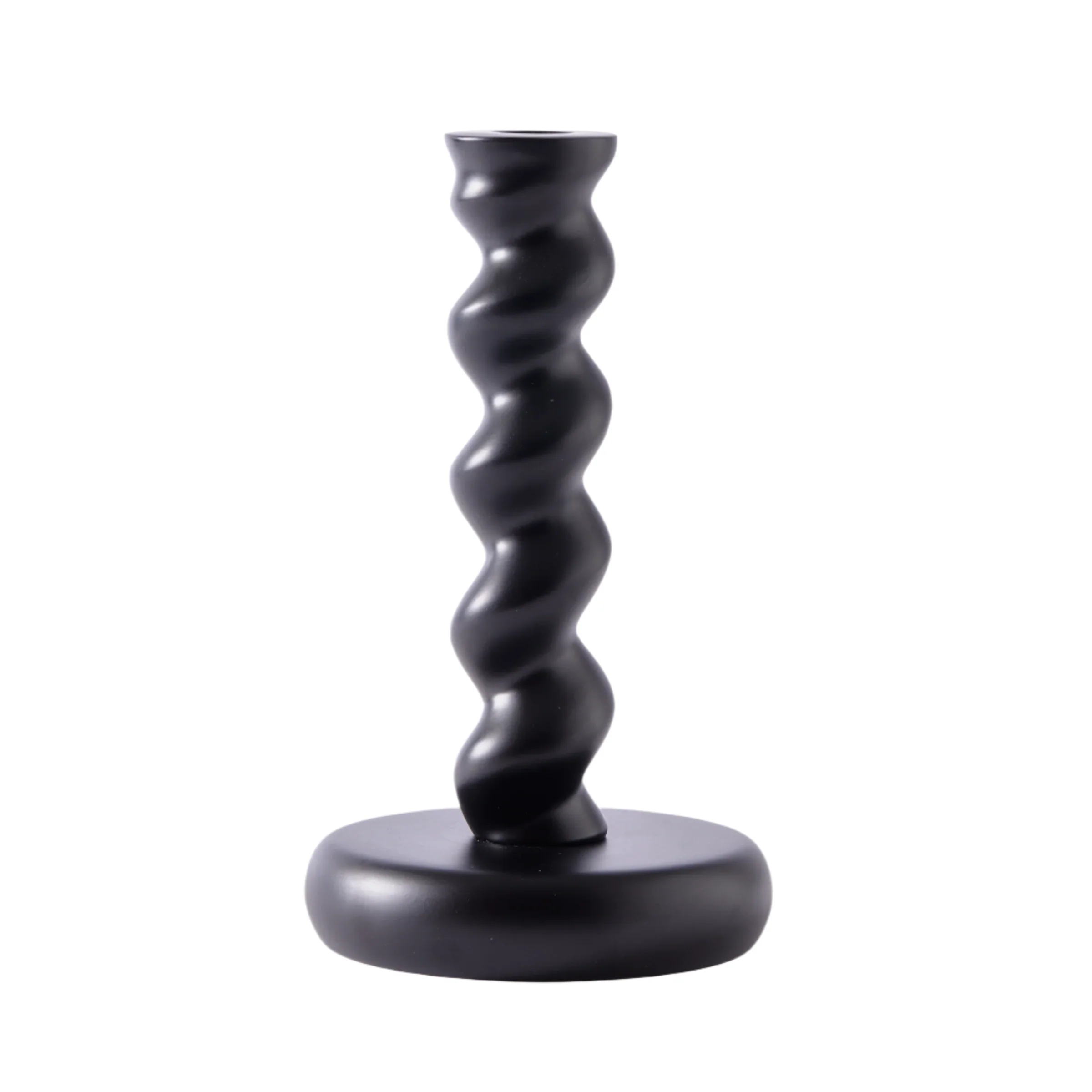 Świecznik TWISTER czarny - Image 3