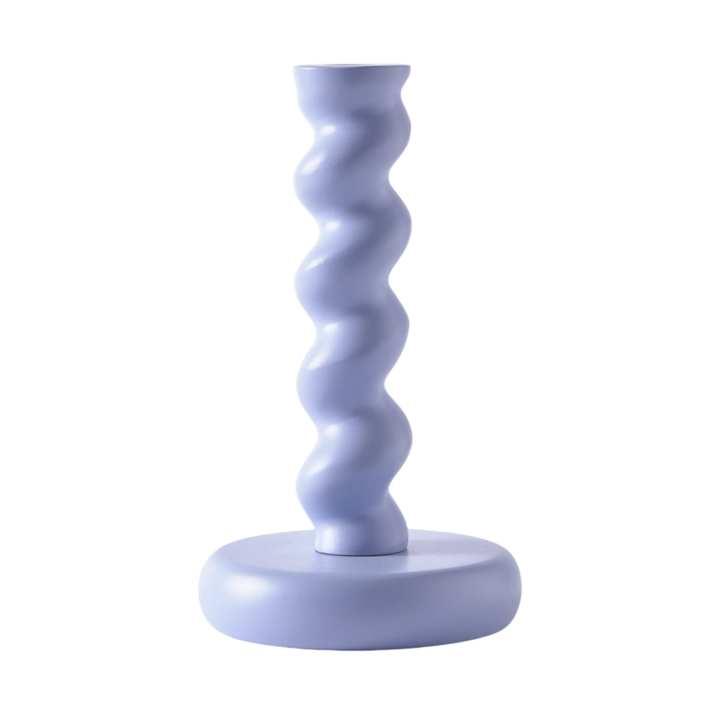 Świecznik TWISTER jasnoniebieski - Image 3