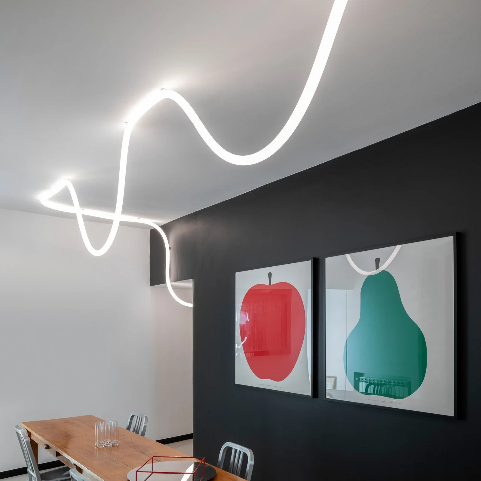 Świetlówka elastyczna LA LINEA aluminium - Image 2