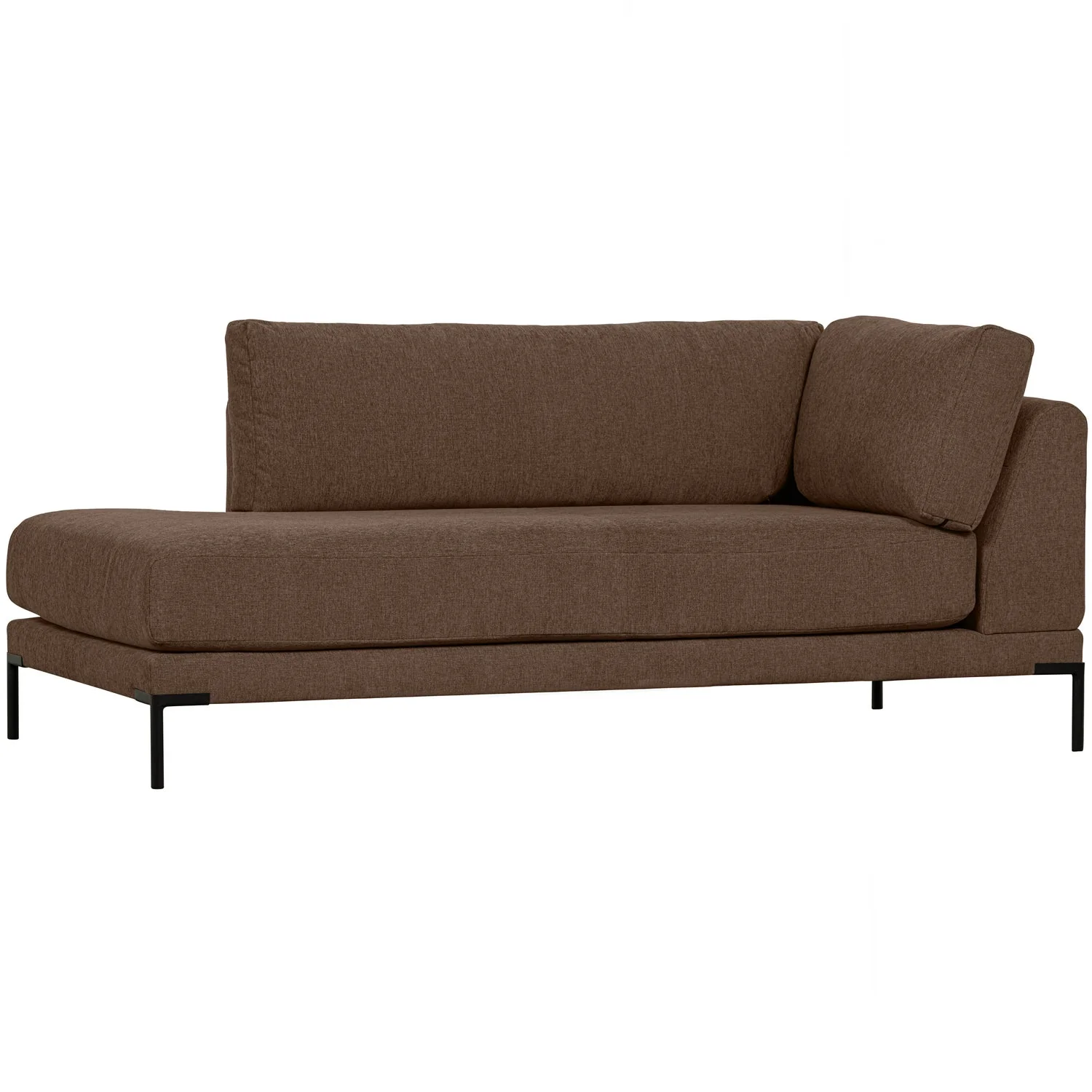 Szezlong prawostronny COUPLE czekoladowy - Image 3