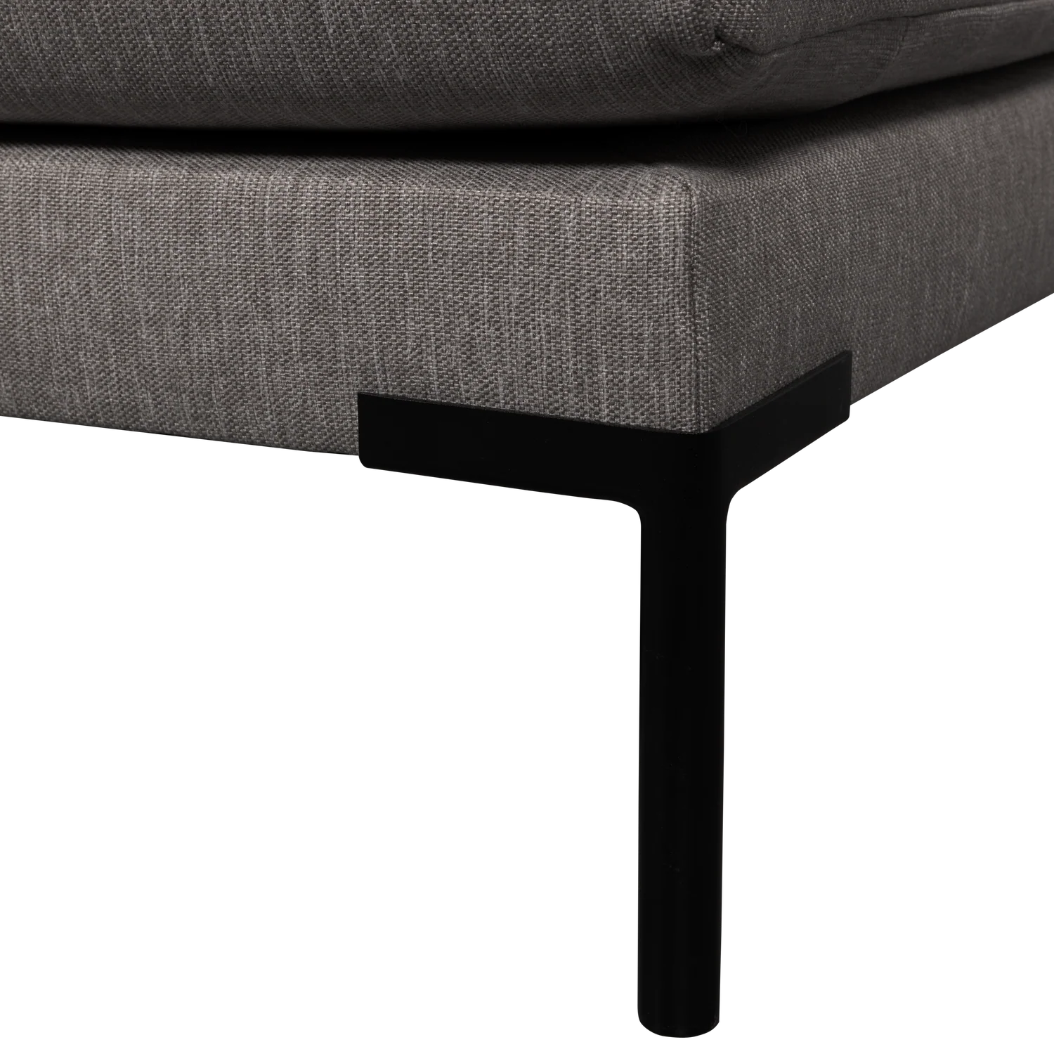 Szezlong prawostronny COUPLE DINING BENCH szary - Image 7
