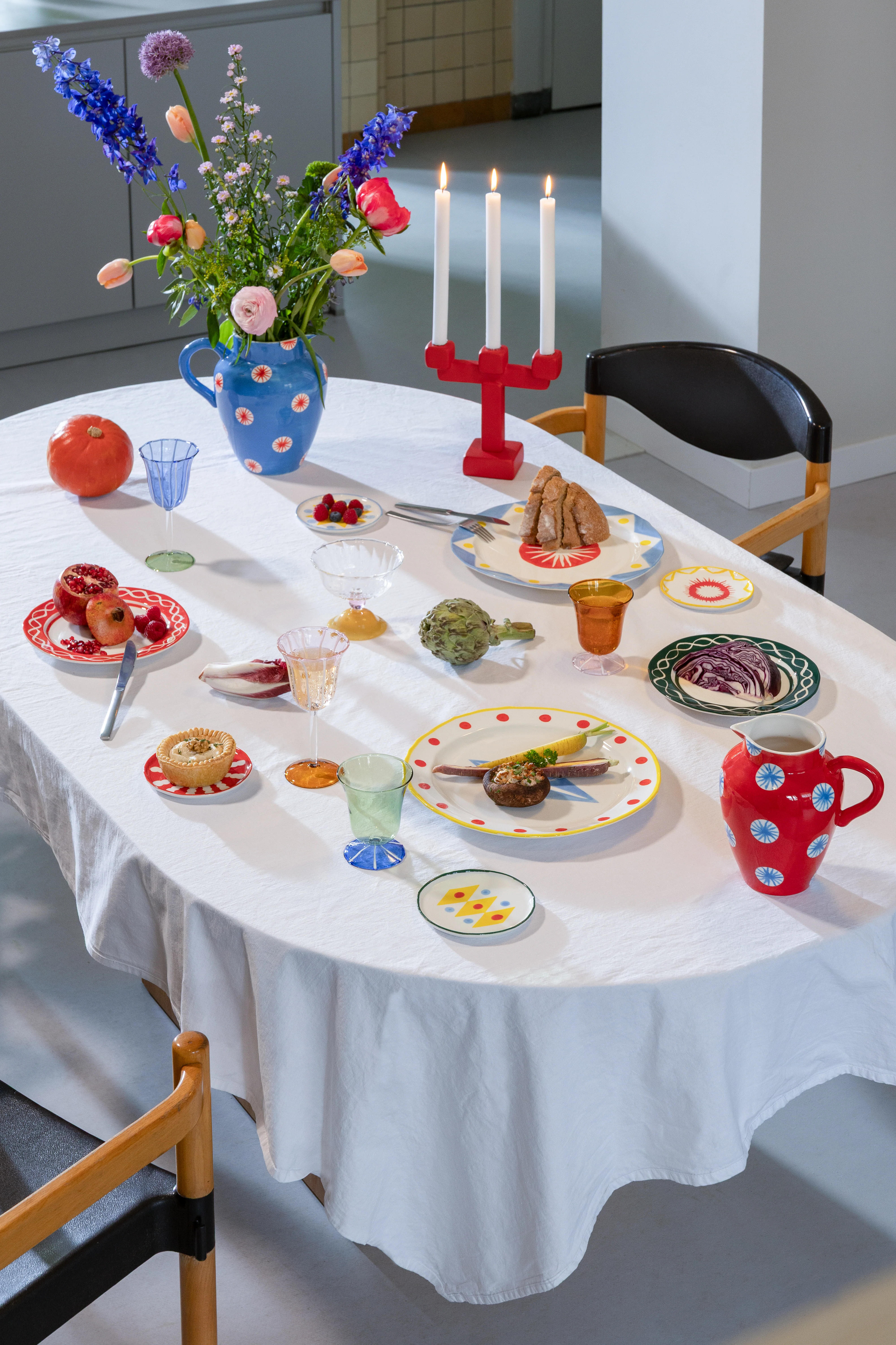 Talerz obiadowy FESTIVO STAR porcelanowy - Image 4