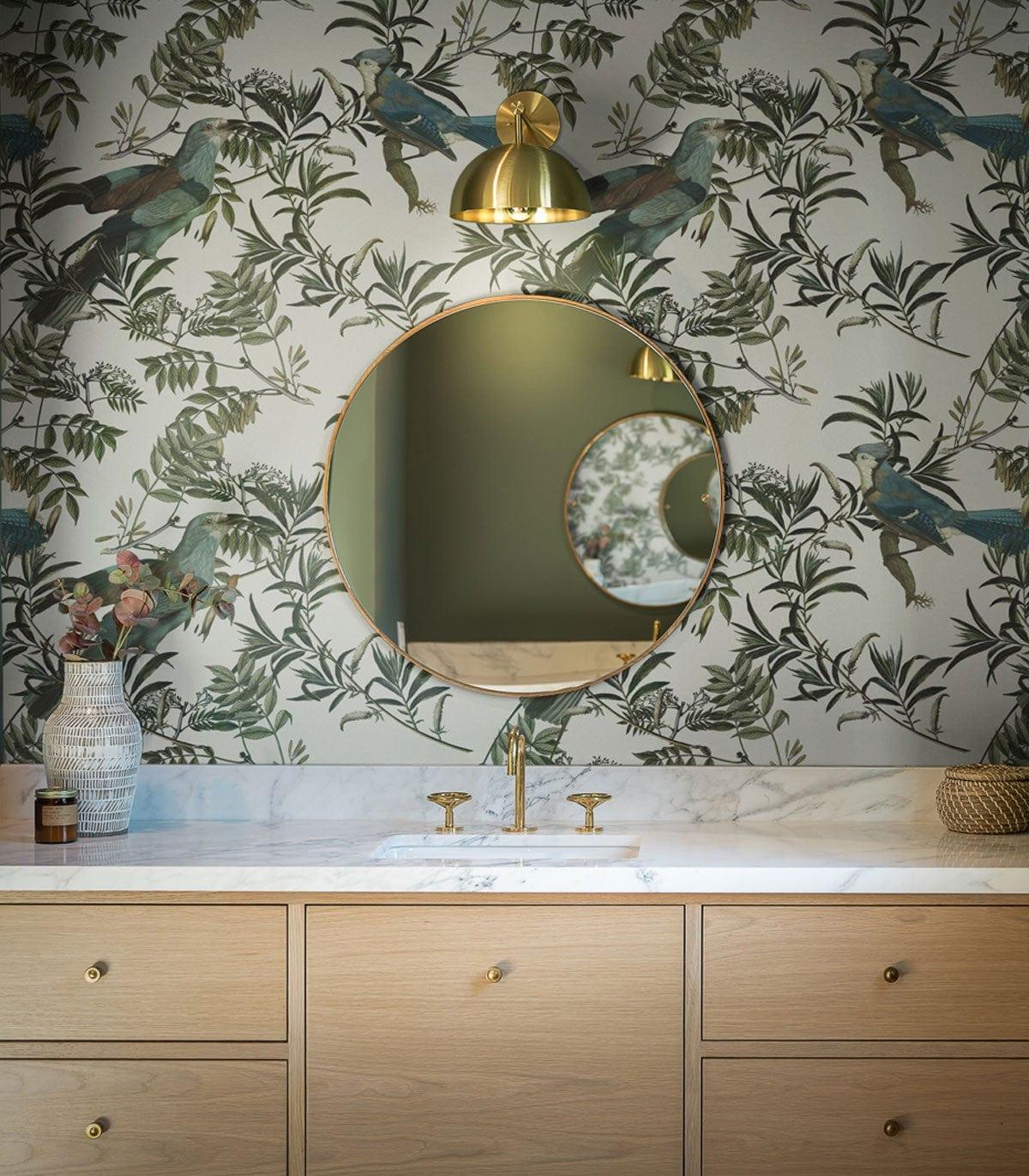 Tapeta BIRDS IN GARDEN ECRI