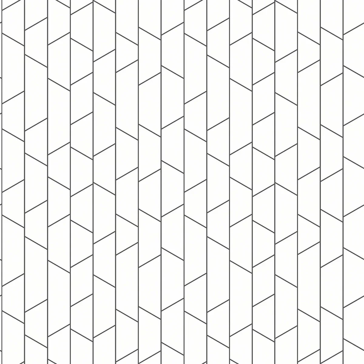 Tapeta flizelinowa papierowa z geometrycznym wzorem ANGLE biały