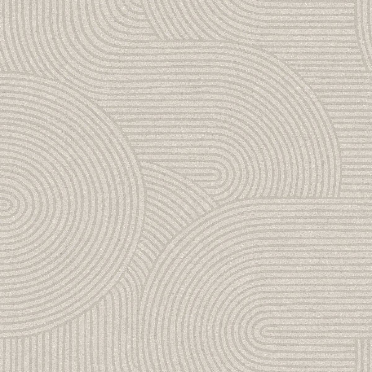 Tapeta flizelinowa papierowa z geometrycznym wzorem ZEN ciemny beżowy