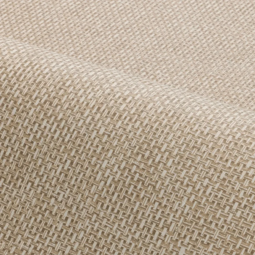 Tapeta strukturalna imitująca rafię VANNORA - SABLE ciemnobeżowy - Image 3