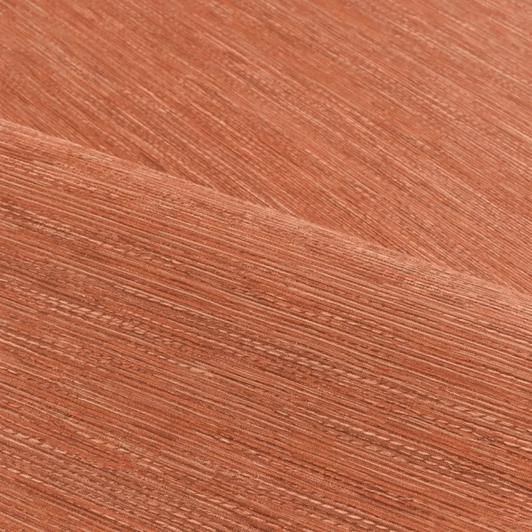 Tapeta strukturalna imitująca tkaninę żakardową TATAMI - ORANGE BRÜLÉ ciemny pomarańczowy - Image 3