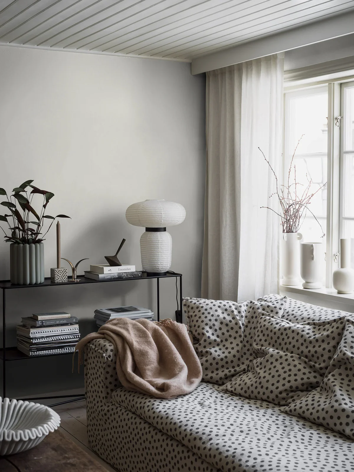 Tapeta strukturalna imitująca len LINEN - AIRY GREY jasny szary - Image 2