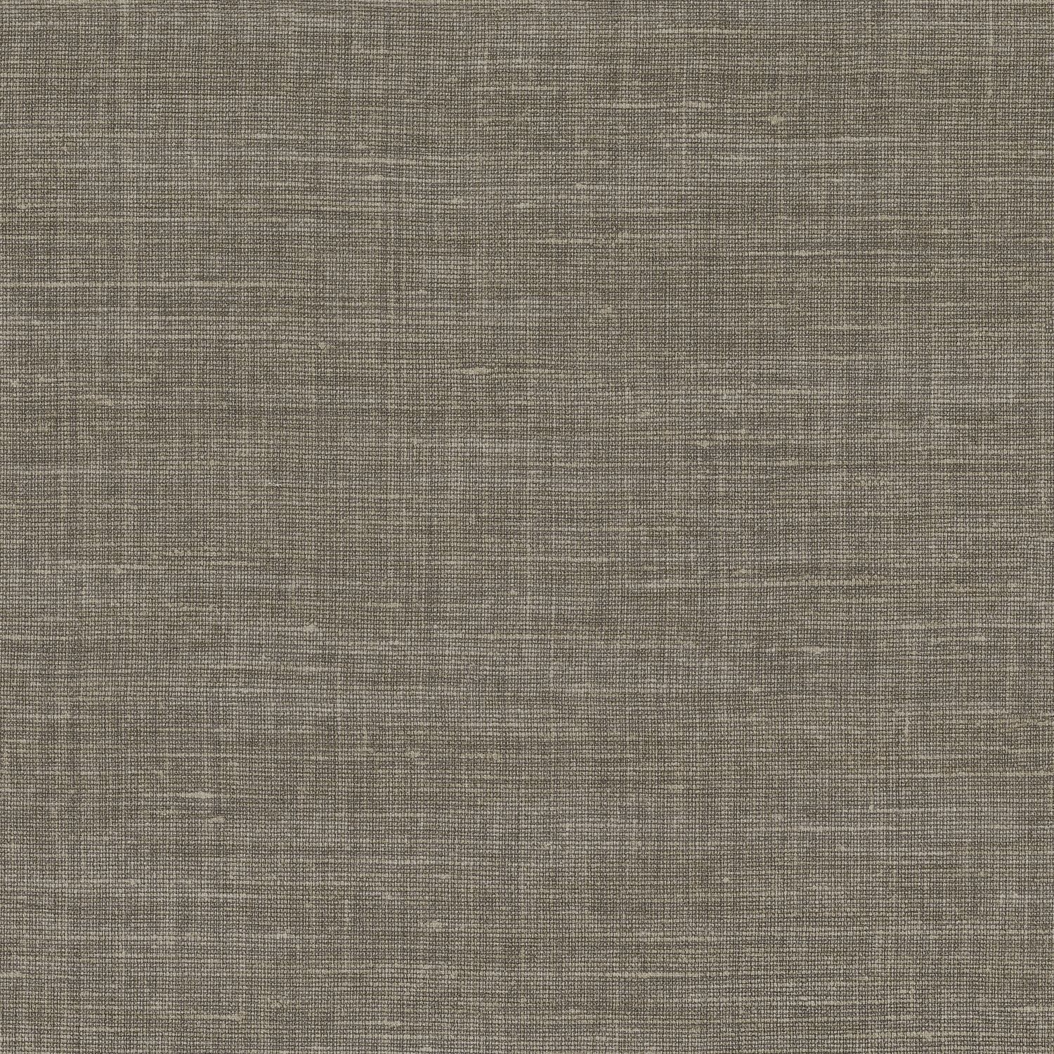 Tapeta strukturalna imitująca lniane płótno SHINOK - GRIS TAUPE szary z taupe