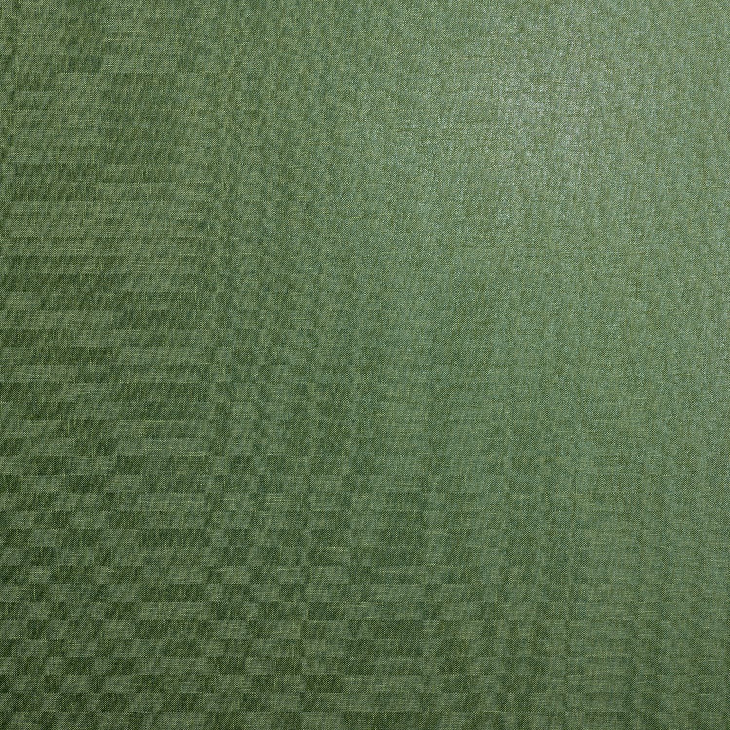 Tapeta tekstylna lniana z efektem opalizacji ELARA - VERT MOUSSE zielony