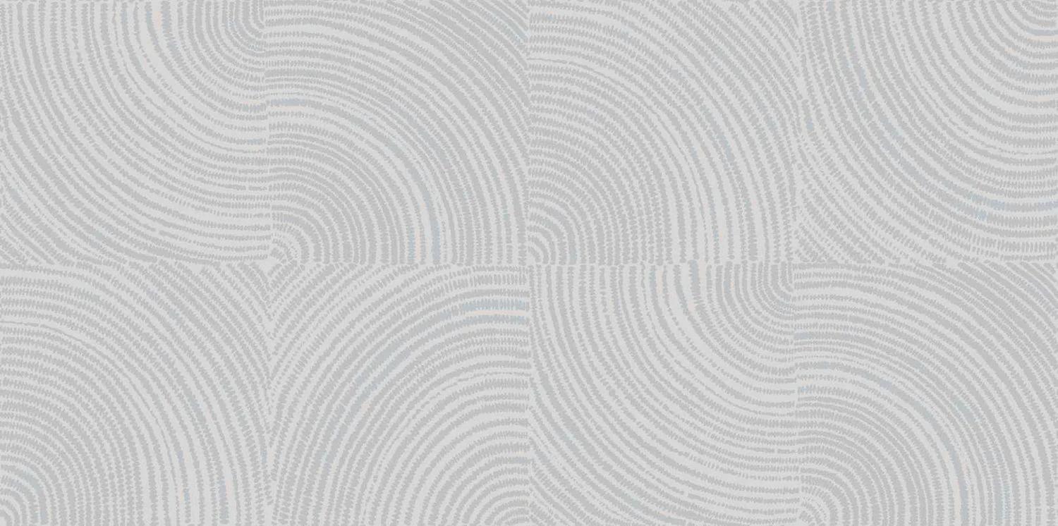 Tapeta tekstylna strukturalna z geometrycznym wzorem ALENTOURS - PERLE GRIS perłowy z szarym - Image 4