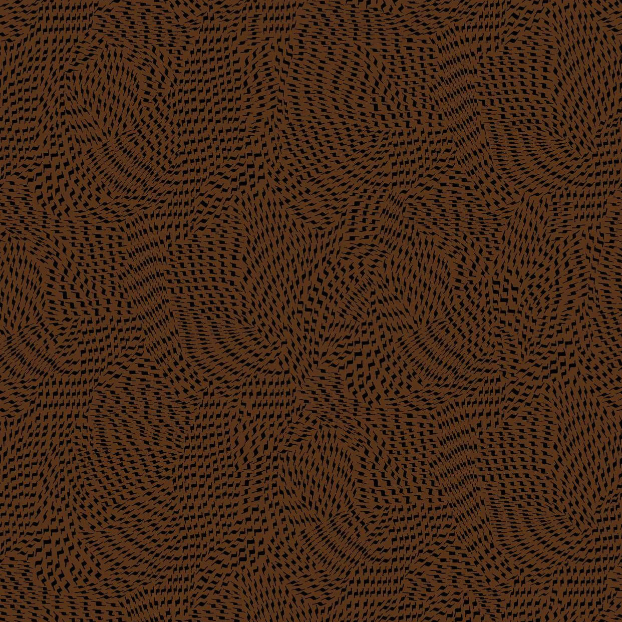 Tapeta z abstrakcyjnym wzorem PASSY - TERRACOTTA/NOIR terakota z czarnym