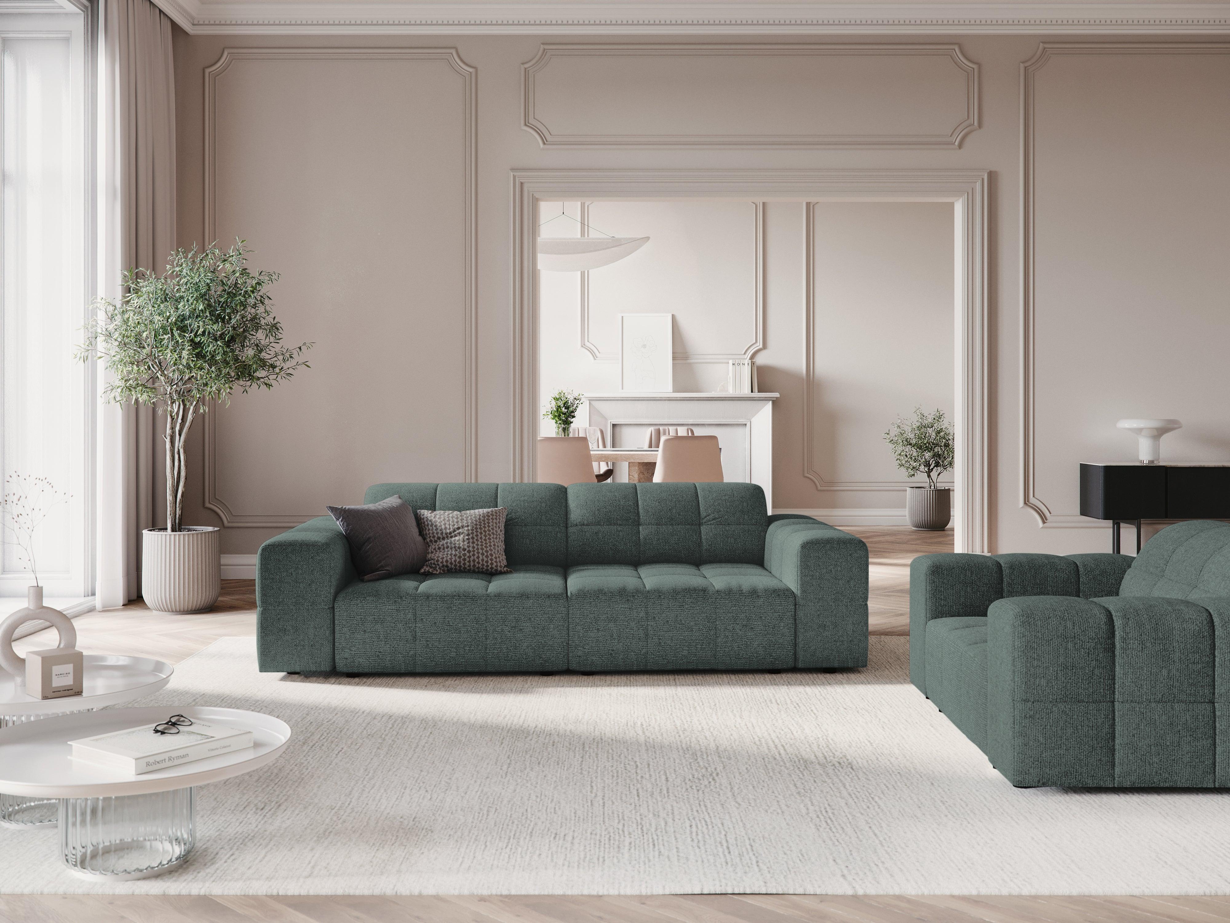 Sofa 3-osobowa CHICAGO petrol szenil - Image 8