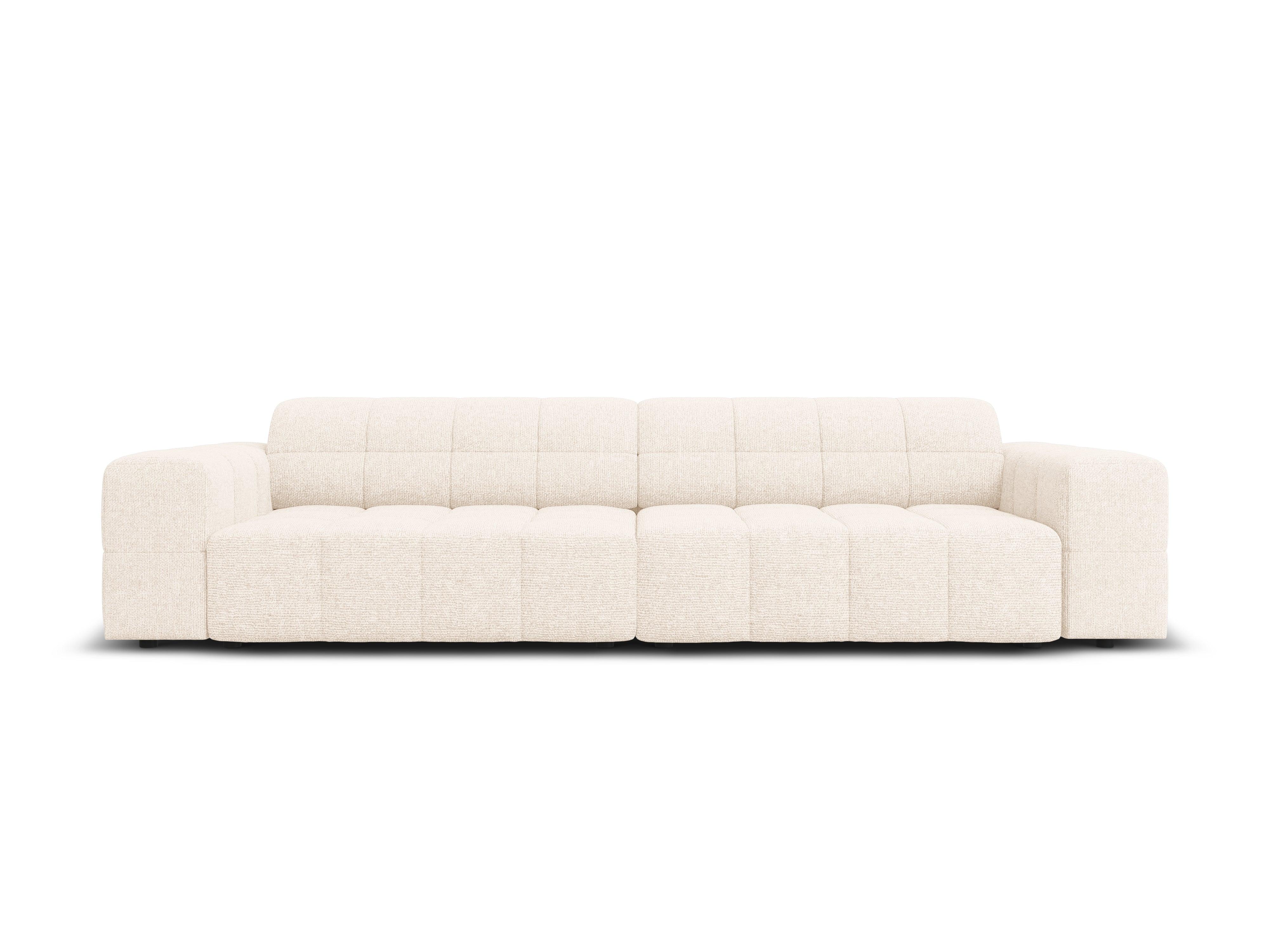 Sofa 4-osobowa CHICAGO jasnobeżowy szenil - Image 3