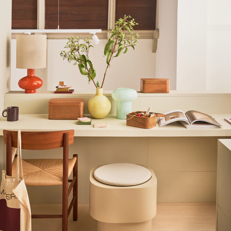 Wazon ceramiczny COSTA bladożółty - Image 2