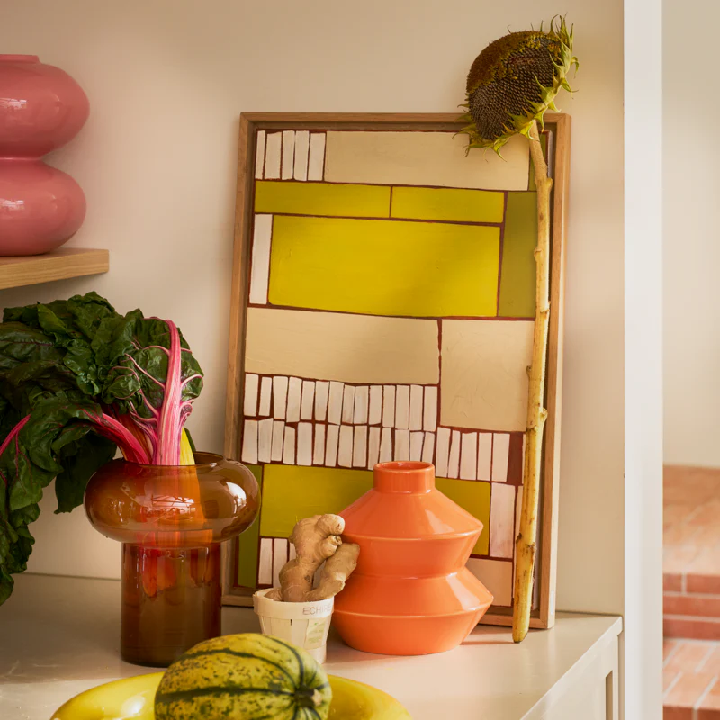 Wazon ceramiczny ZODWA pomarańczowy - Image 2