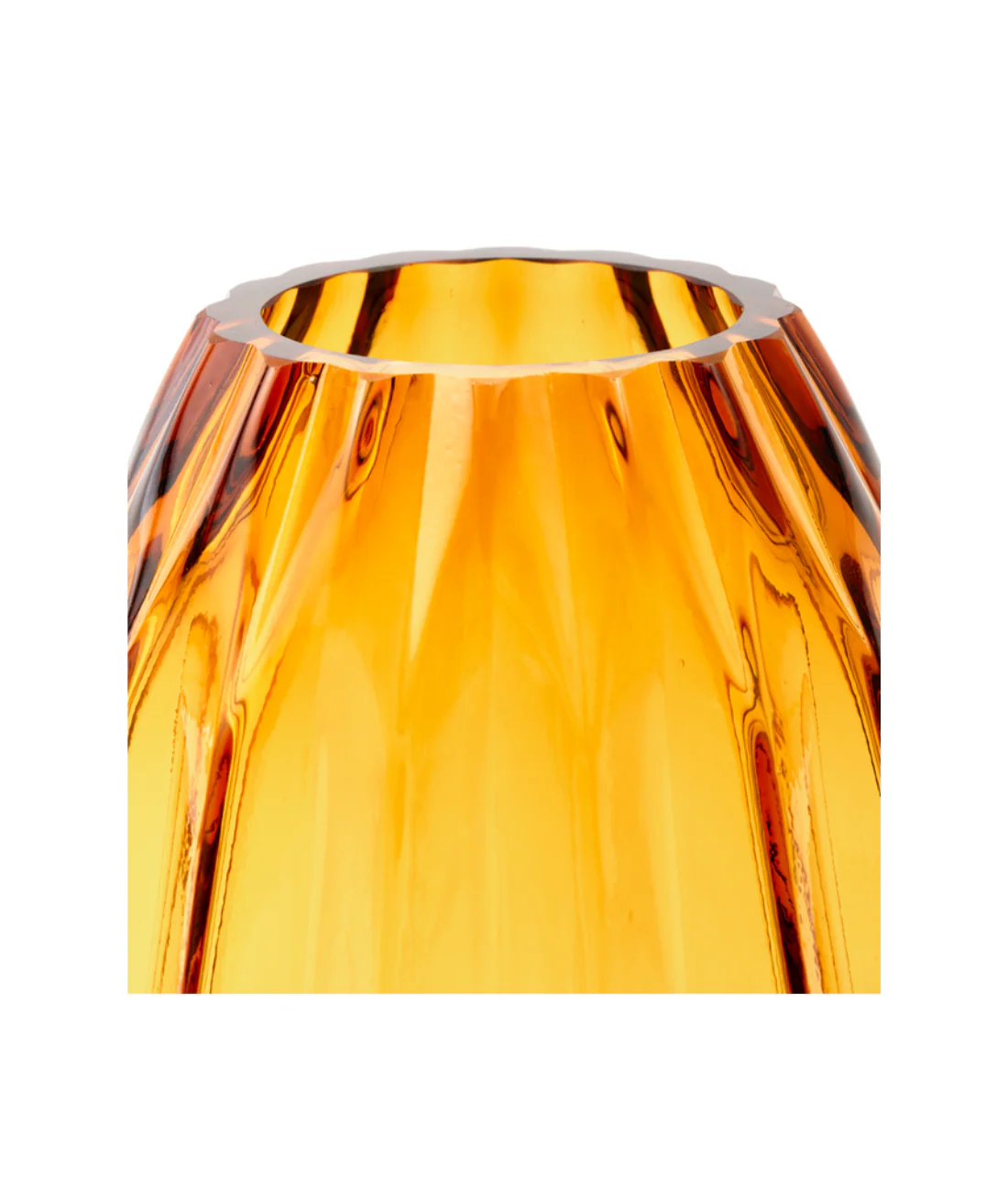 Wazon FOLDS GLASS bursztynowy - Image 8