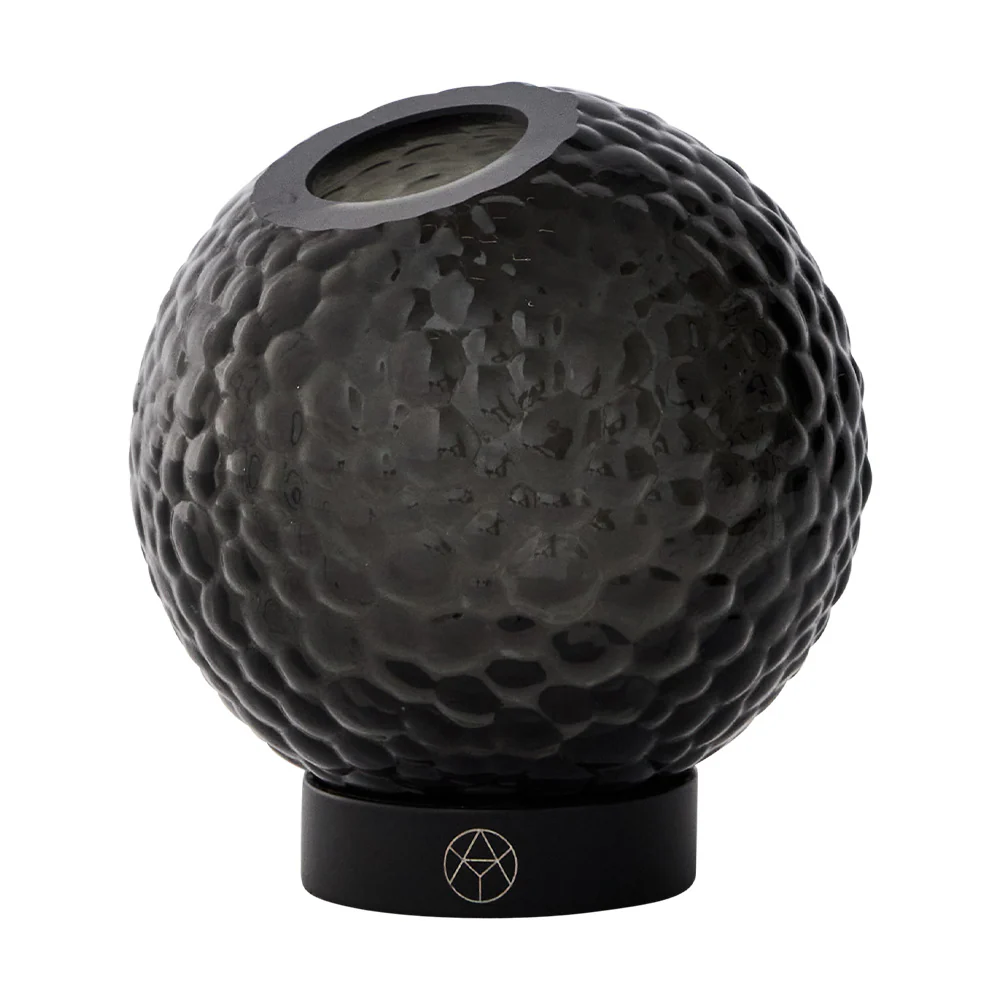 Wazon GLOBE BUBBLES czarne szkło - Image 3