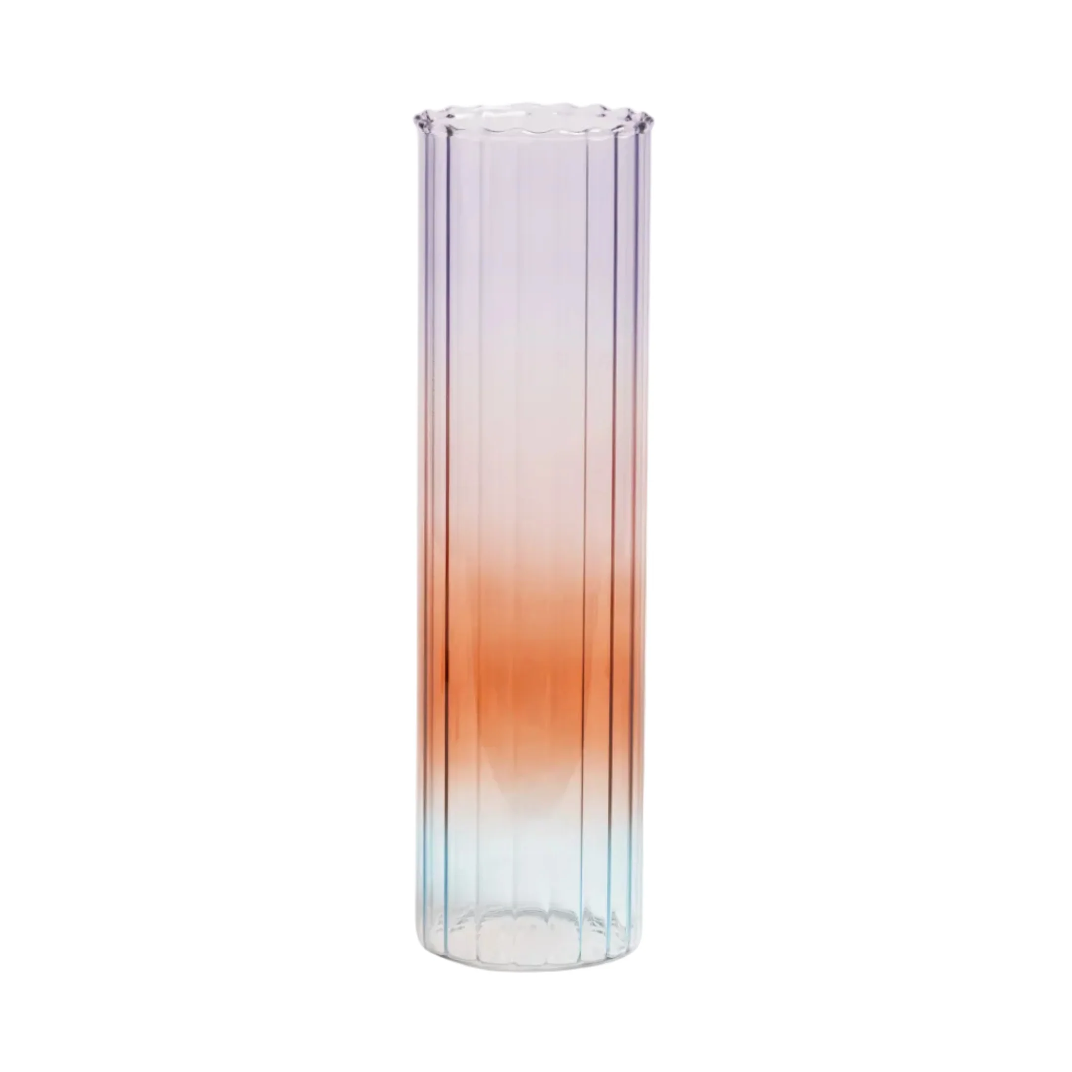 Wazon GRADIENT fioletowy z pomarańczowym