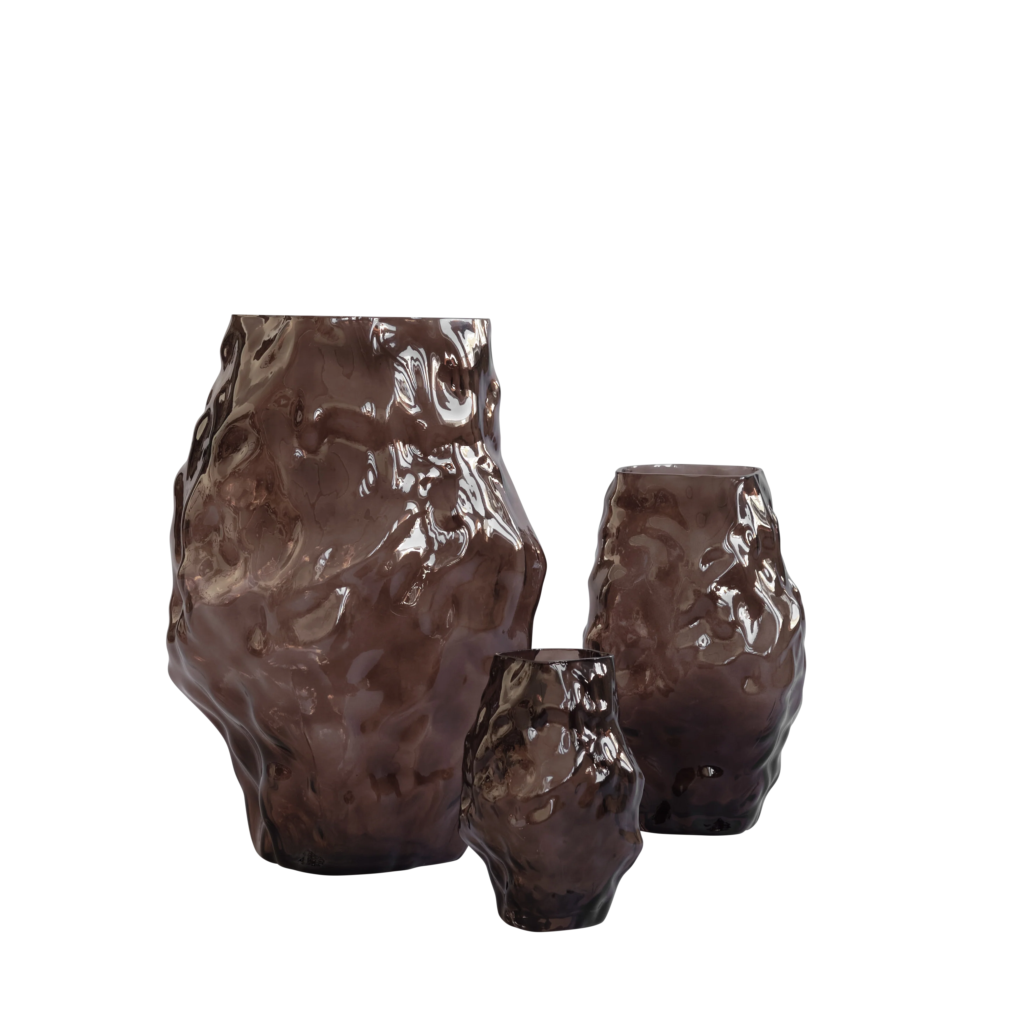 Wazon KATACHI brązowe szkło - Image 5