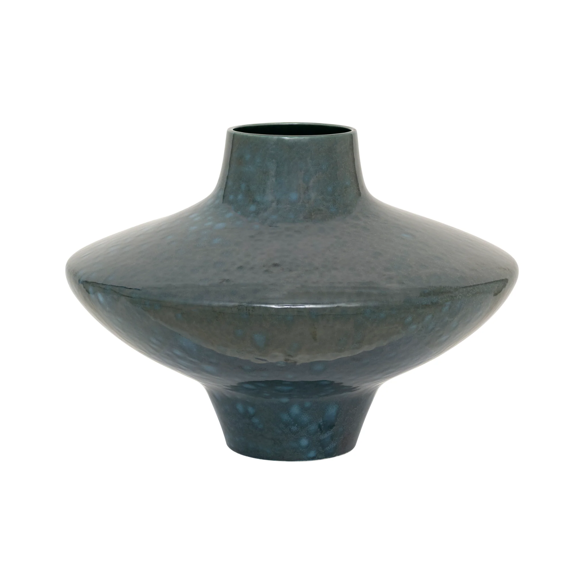 Wazon ceramiczny MAYA petrol