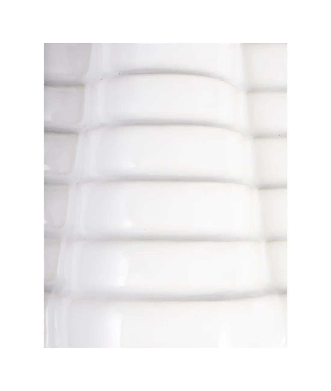 Wazon MILLE-FEUILLE biały - Image 4