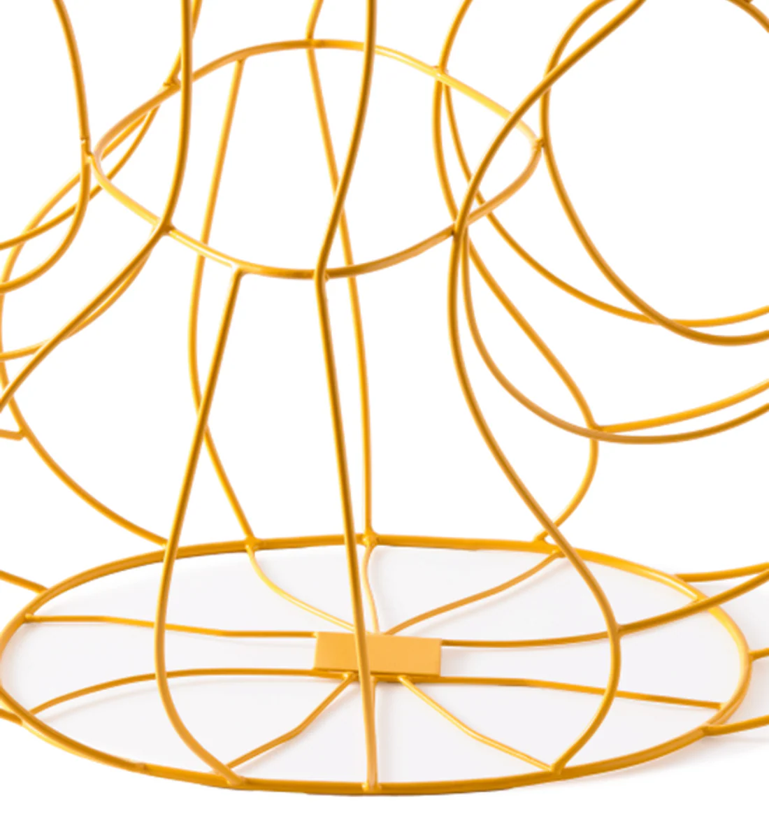 Wazon THREE EARS FRAME żółty - Image 3