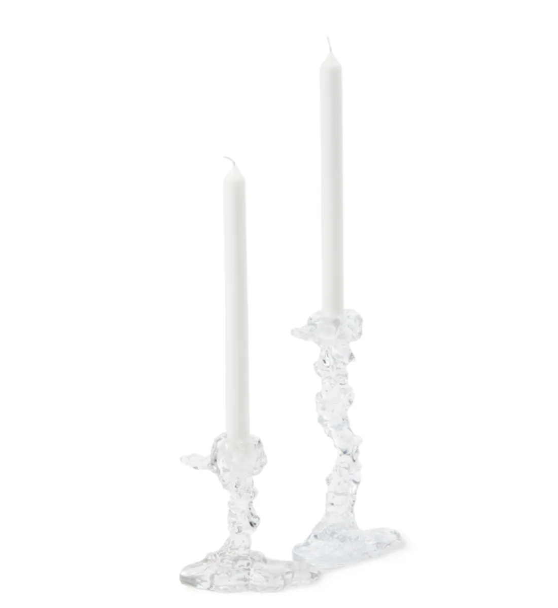 Świecznik GLASS DRIP transparentny - Image 10