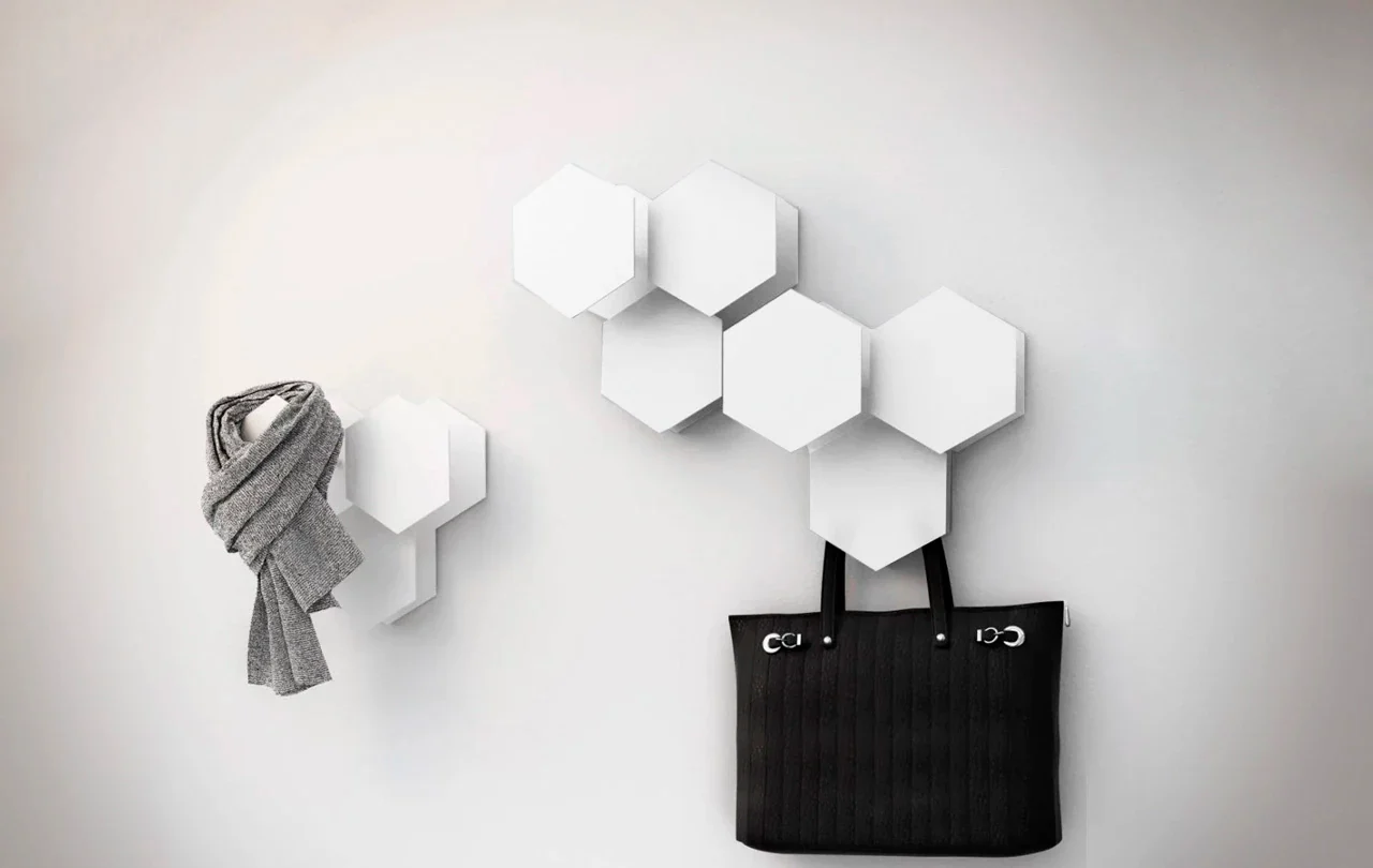 Wieszak CUBO biały - Image 2