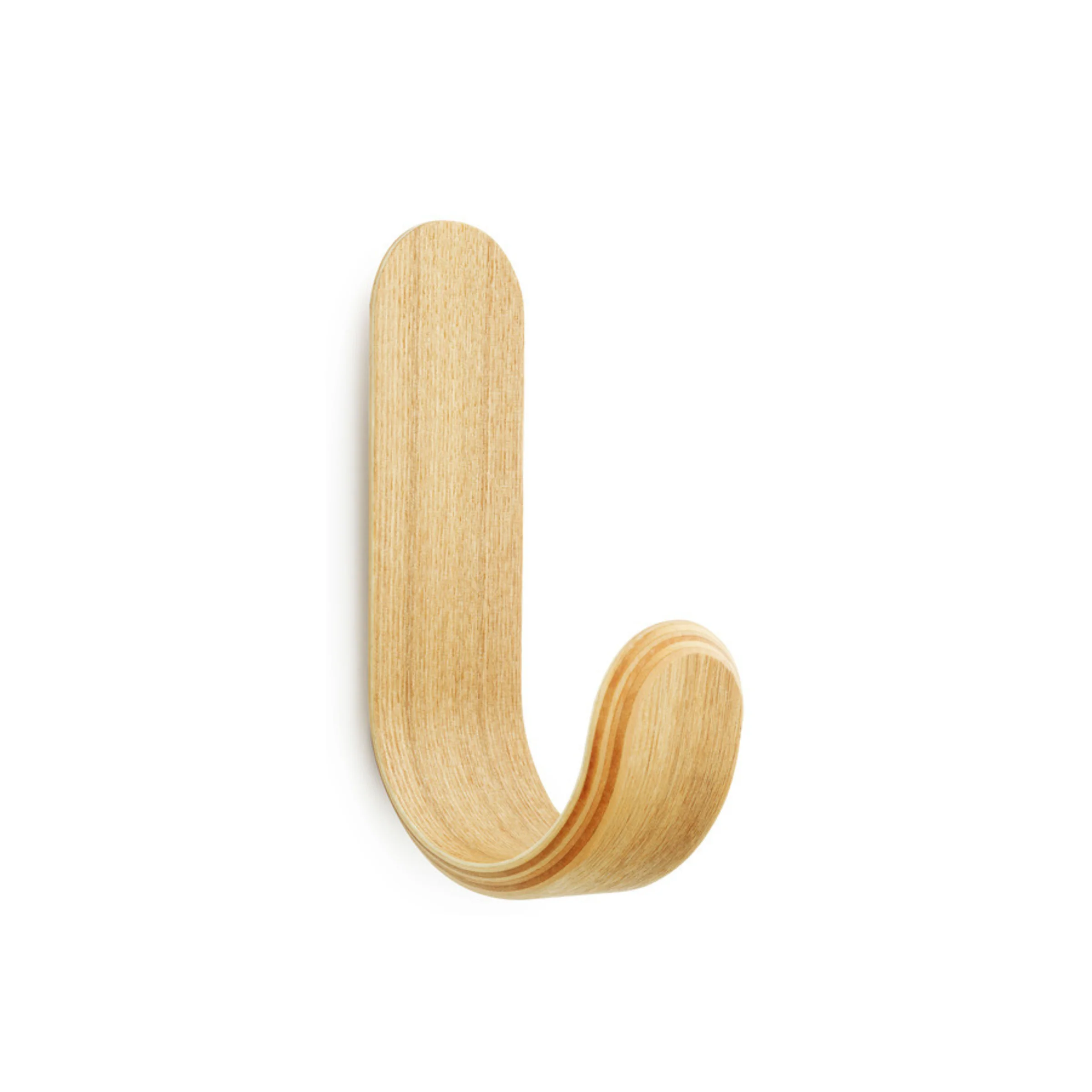 Wieszak CURVE fornir jesionowy